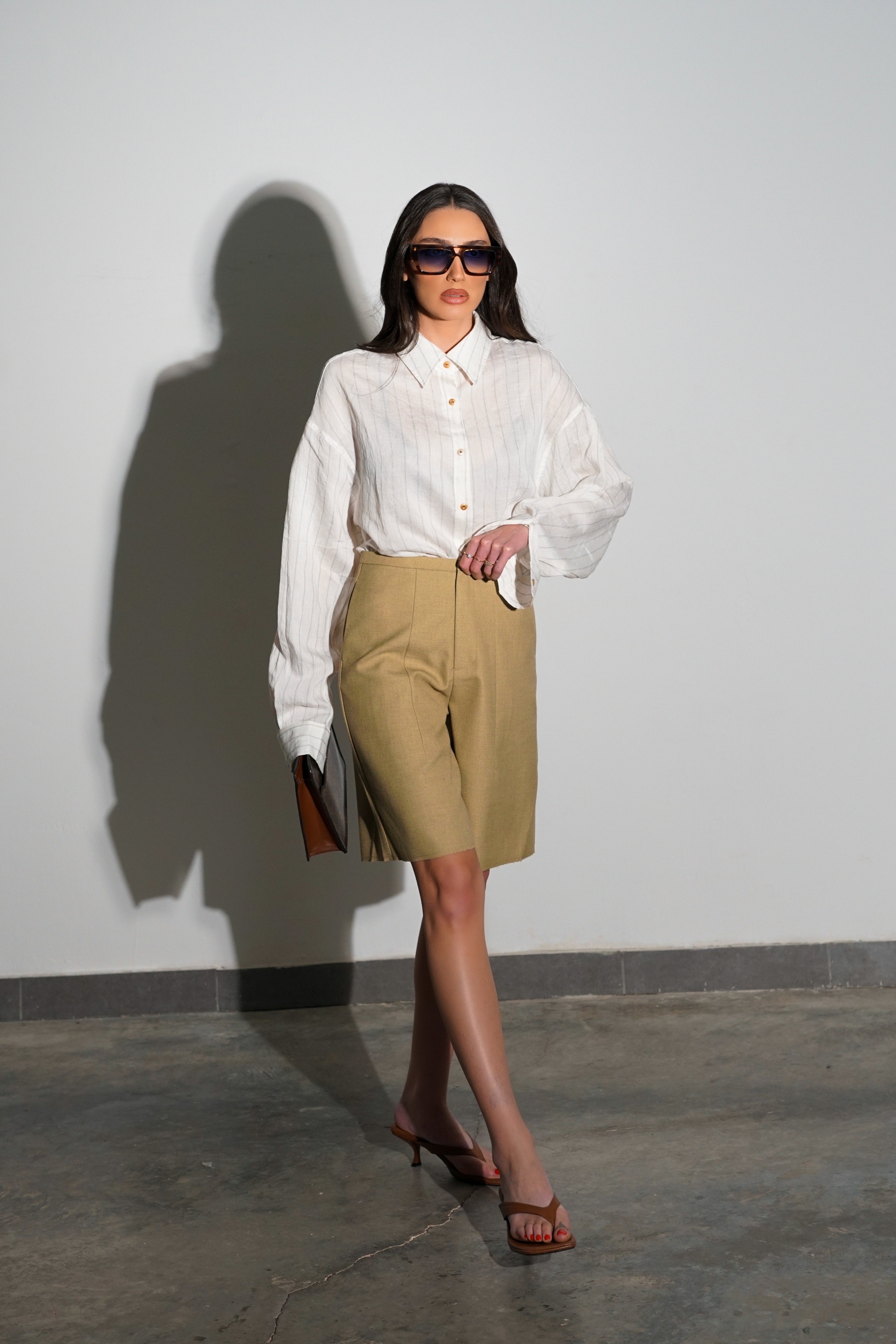 חולצת קאפרי-לבן