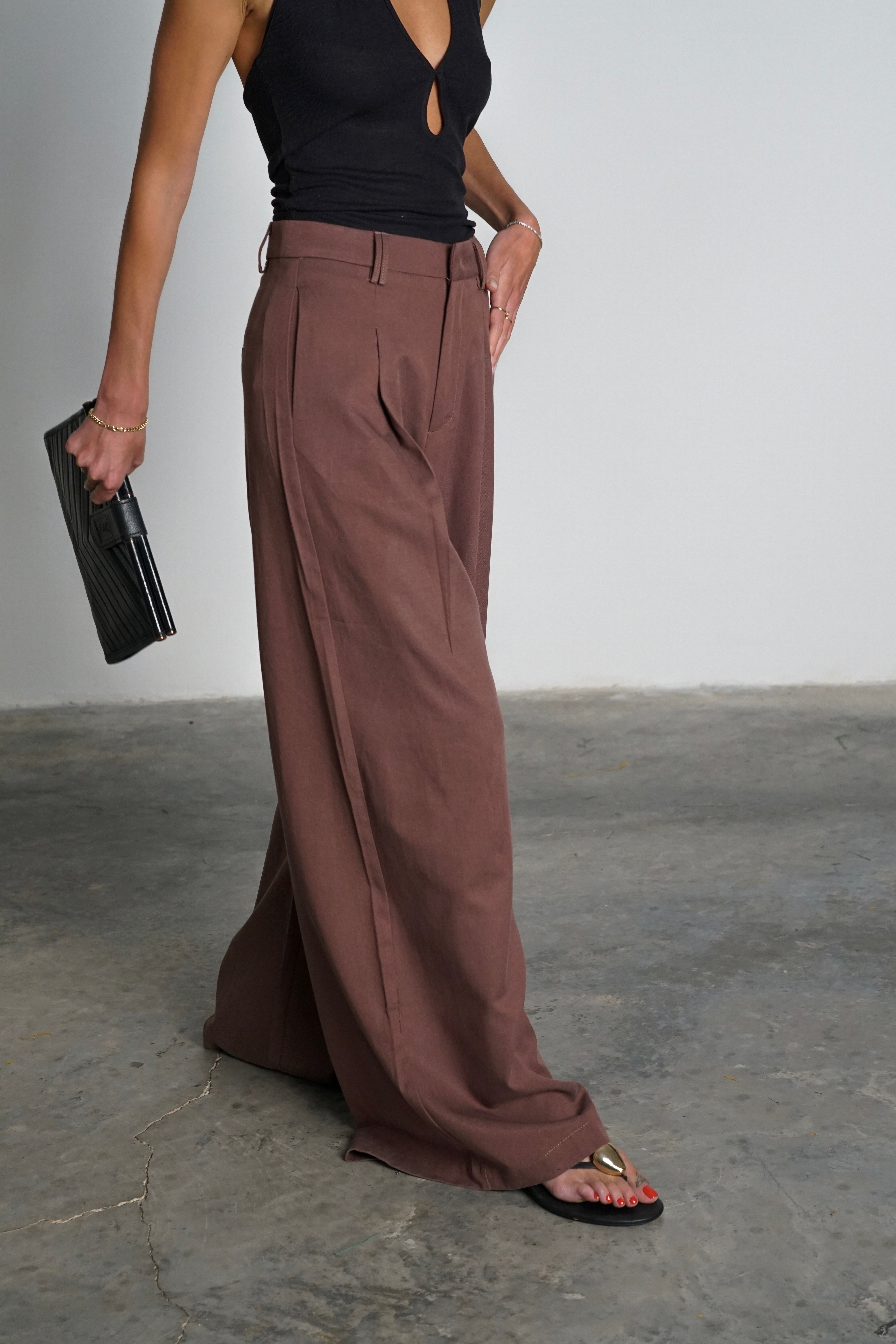 מכנסי רינו-חום