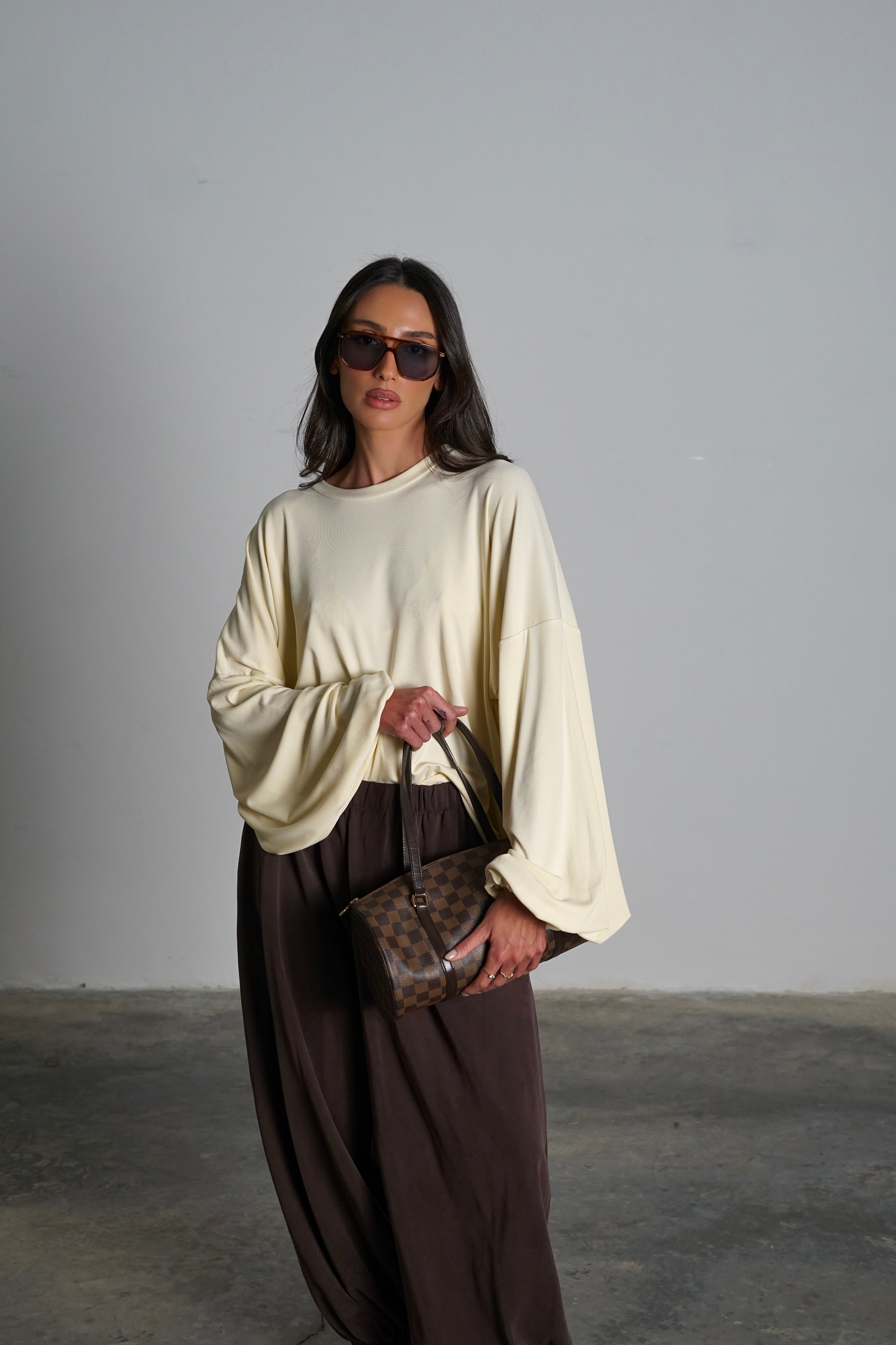 חולצת מייבי-חמאה