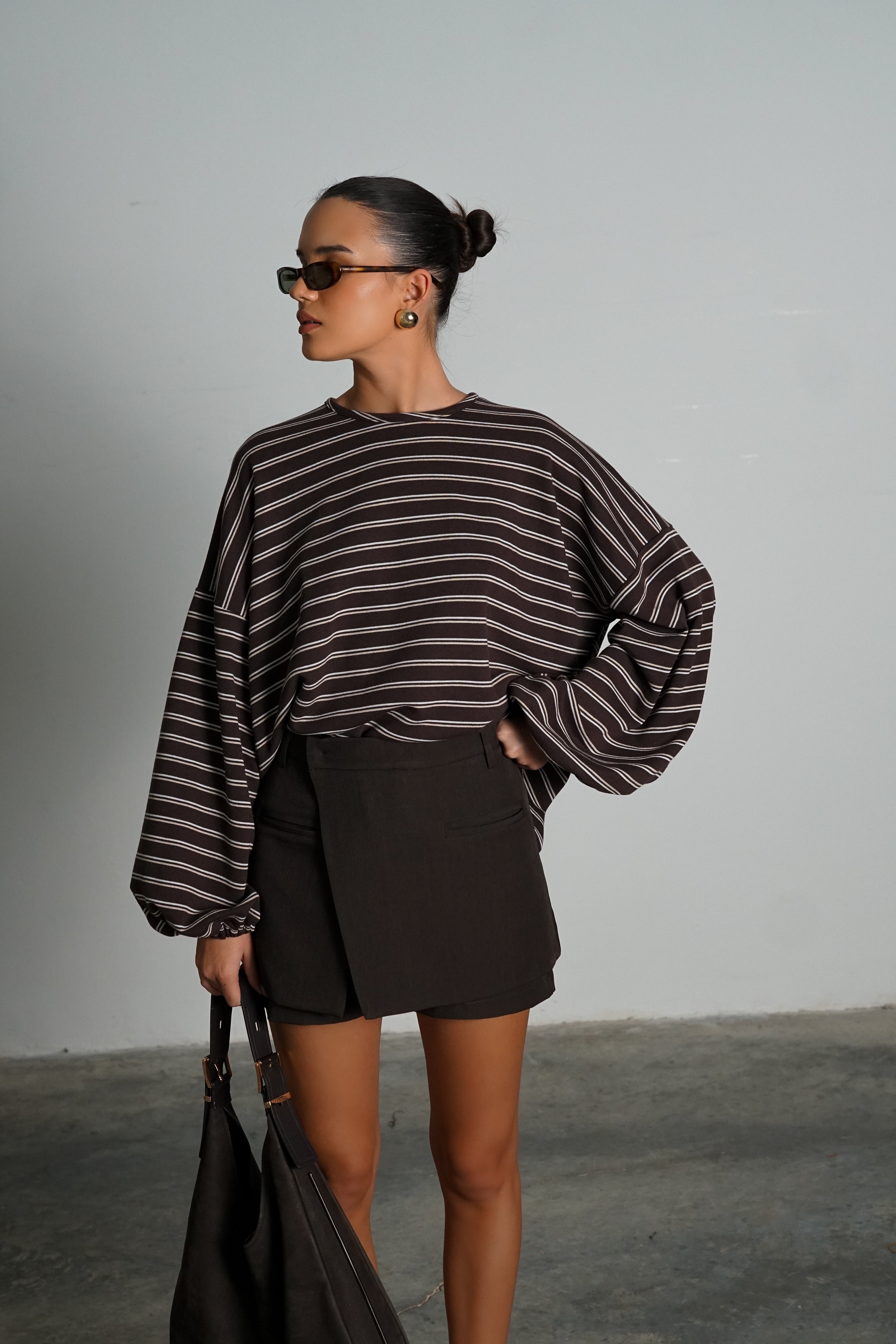 חולצת מייבי-חום