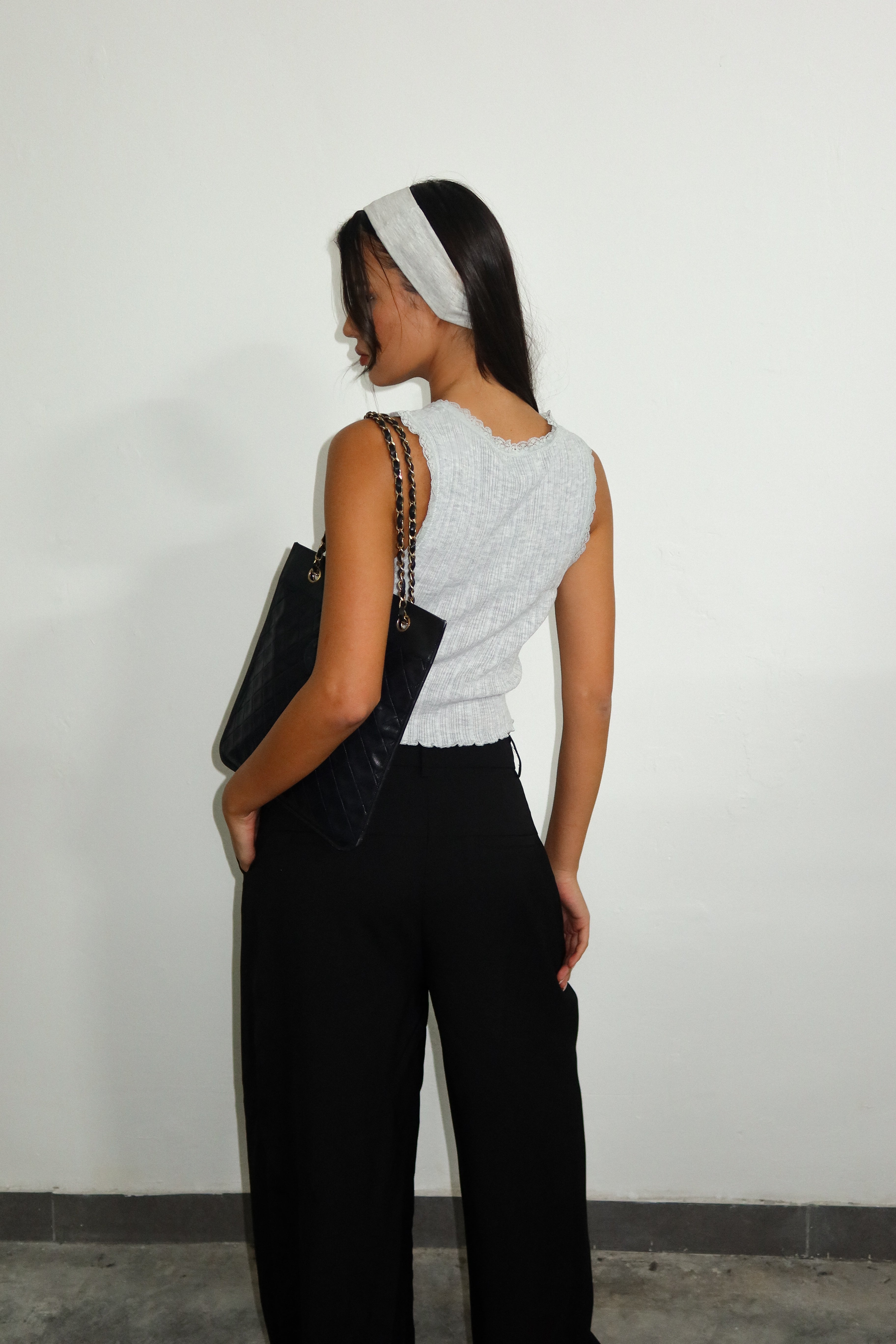 גופיית רומינה-אפור