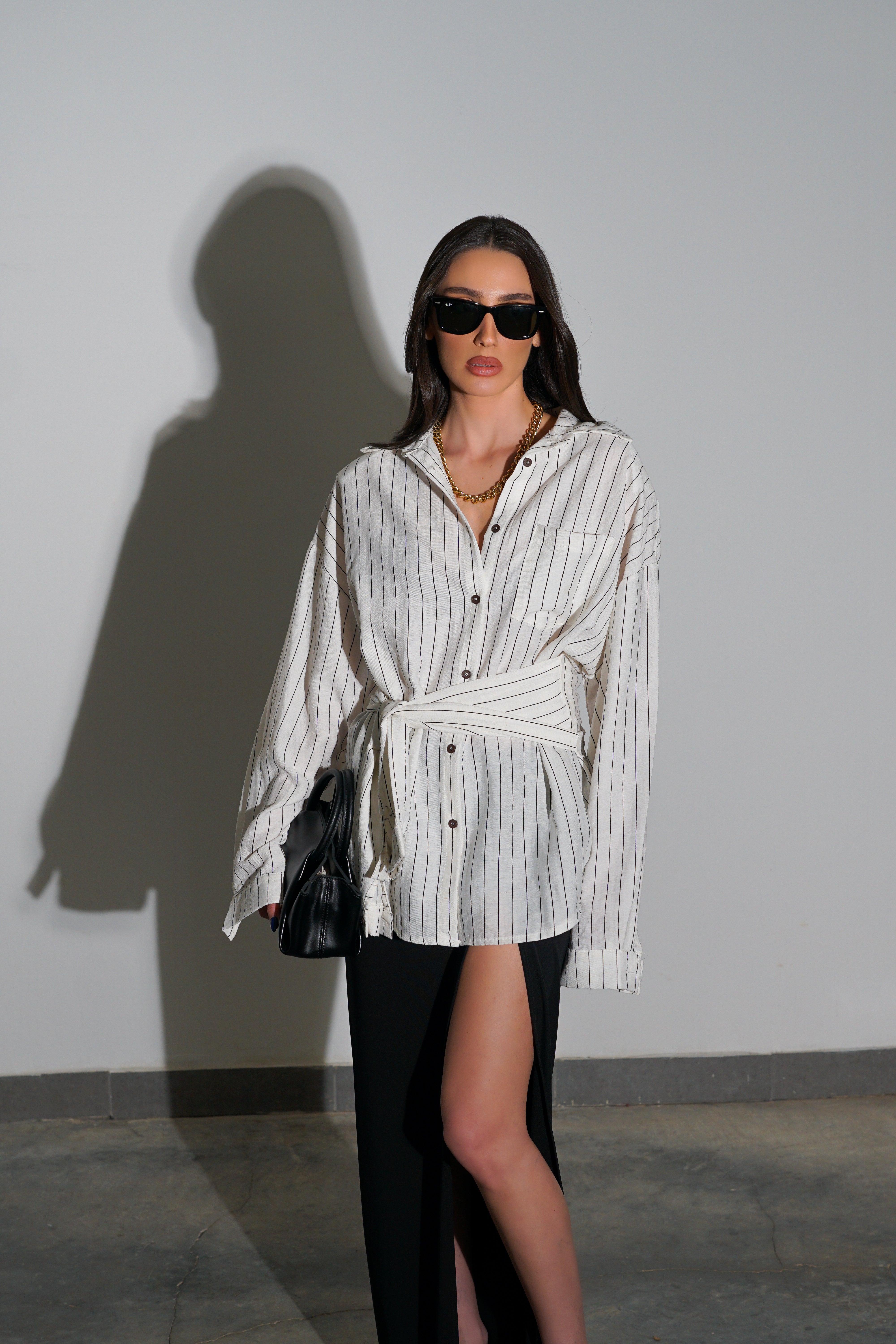 חולצת אומברטו-שמנת