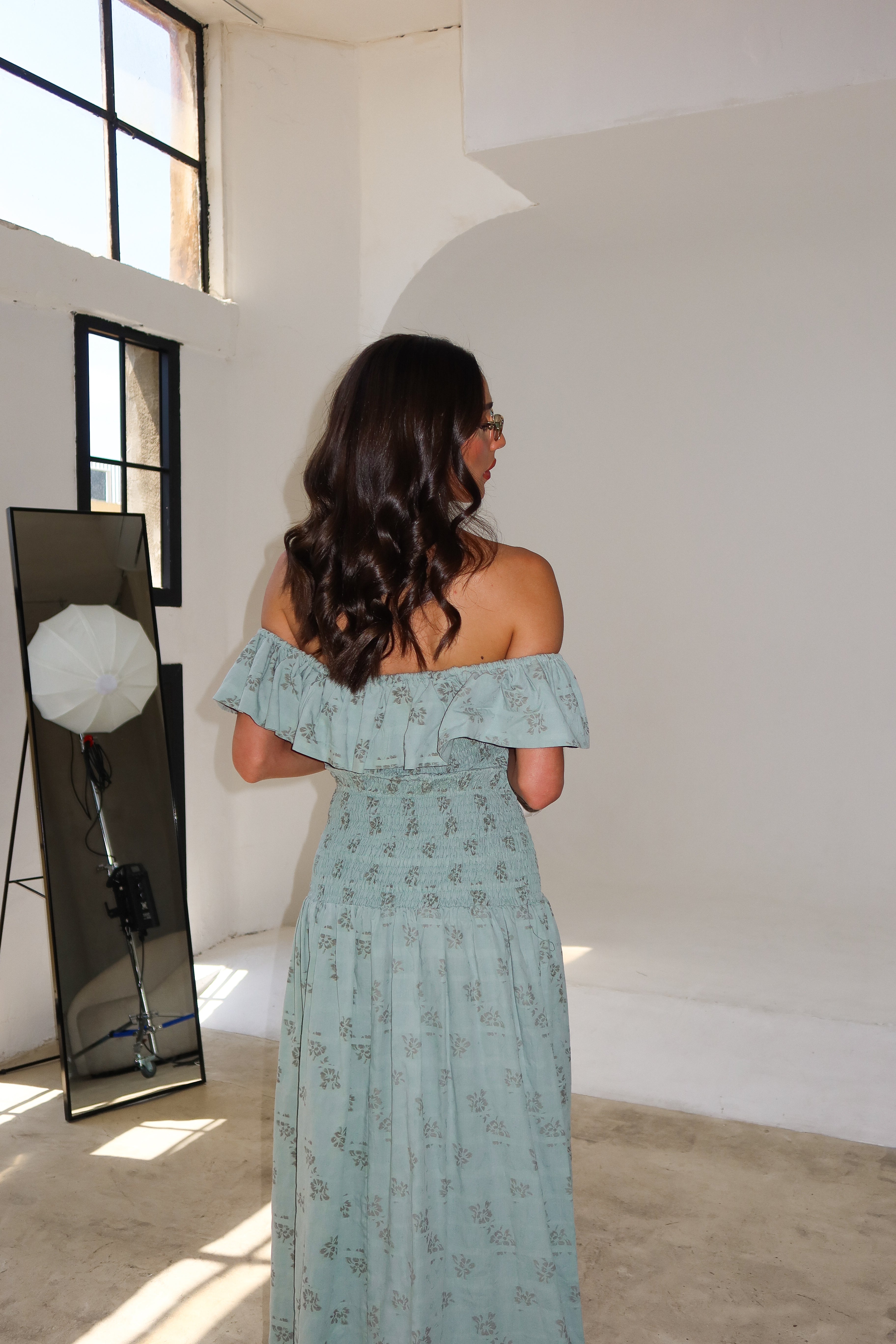 שמלת ריטה-מנטה