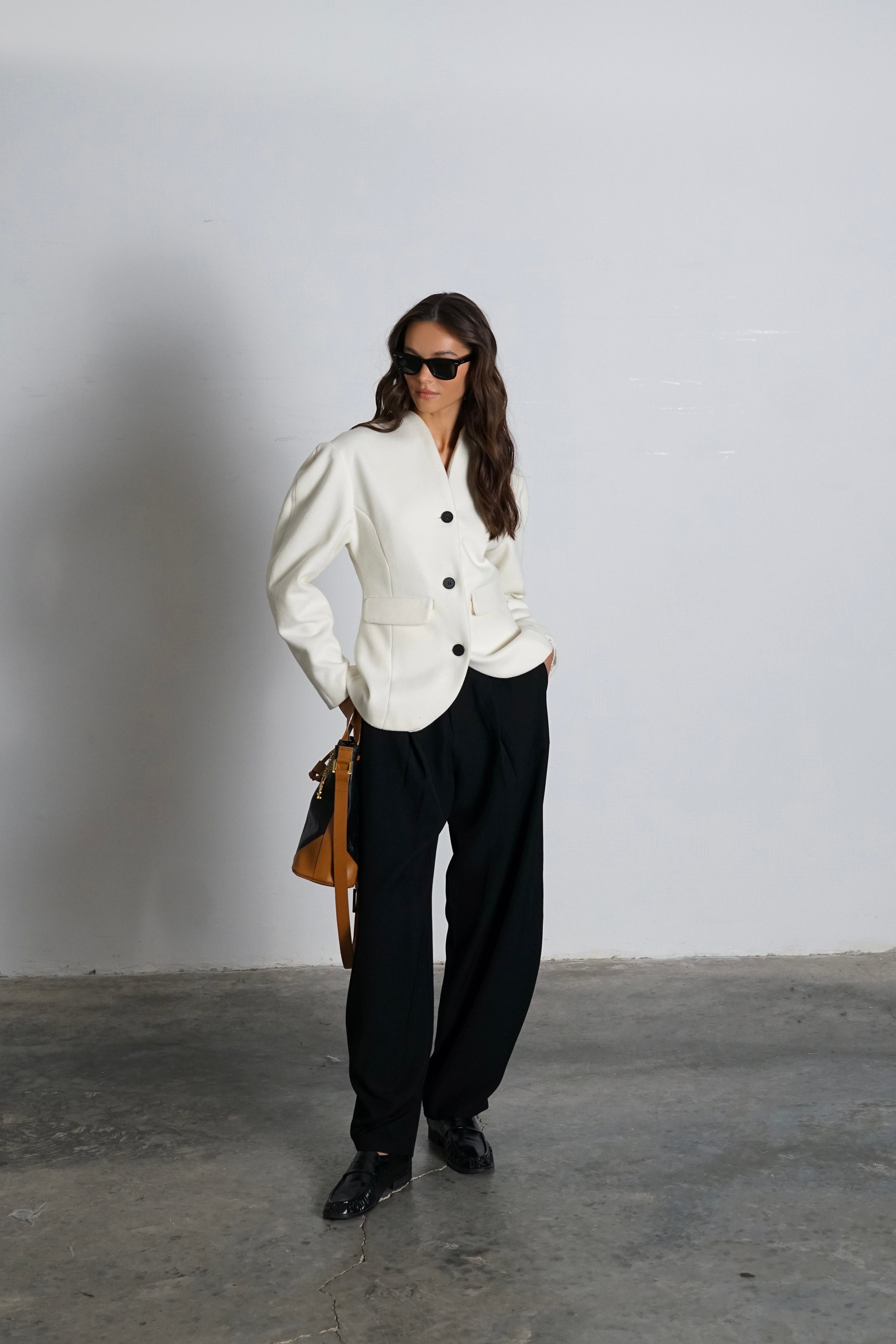 ג'קט מאלסיה-שמנת