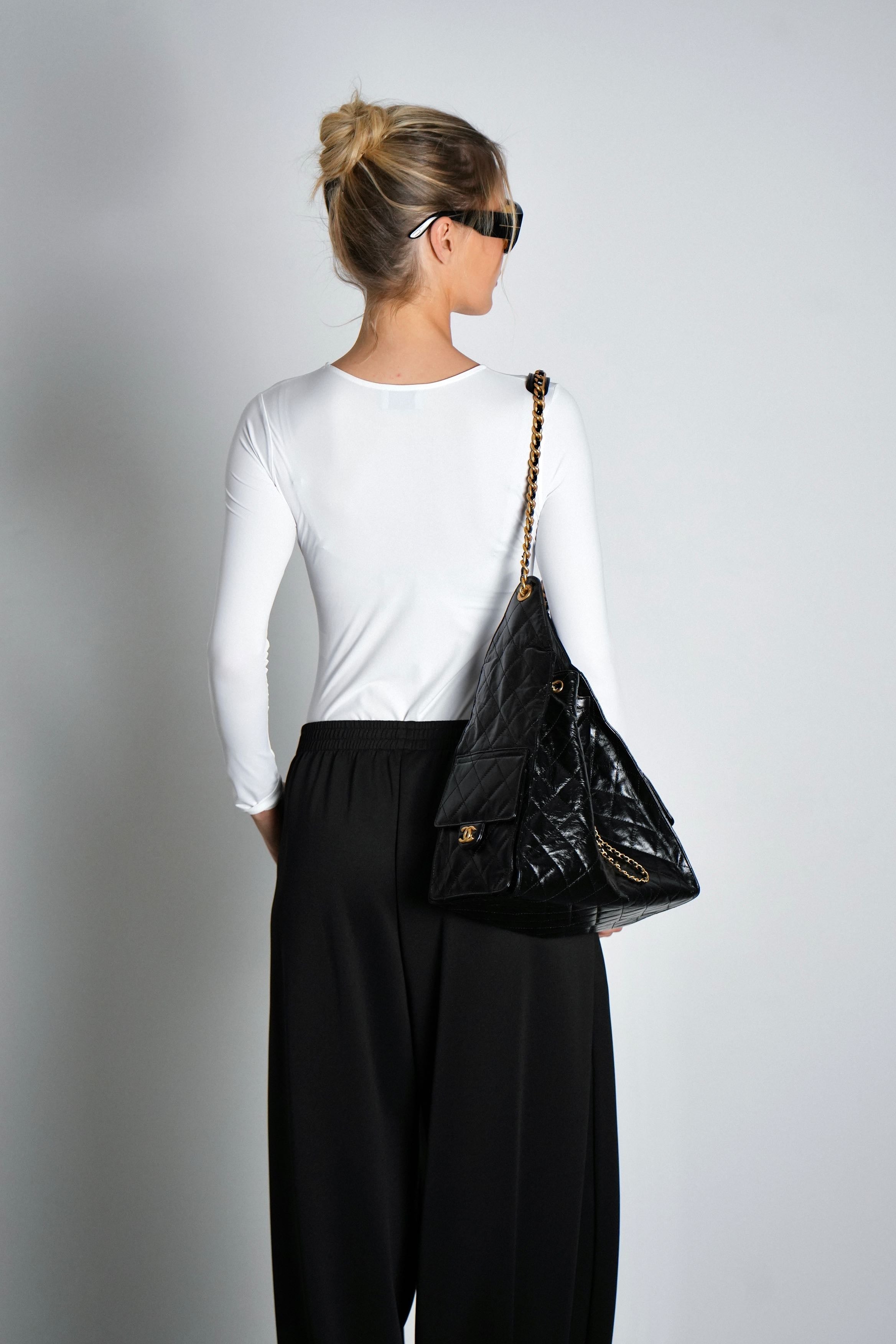 בגד גוף מילגה-לבן