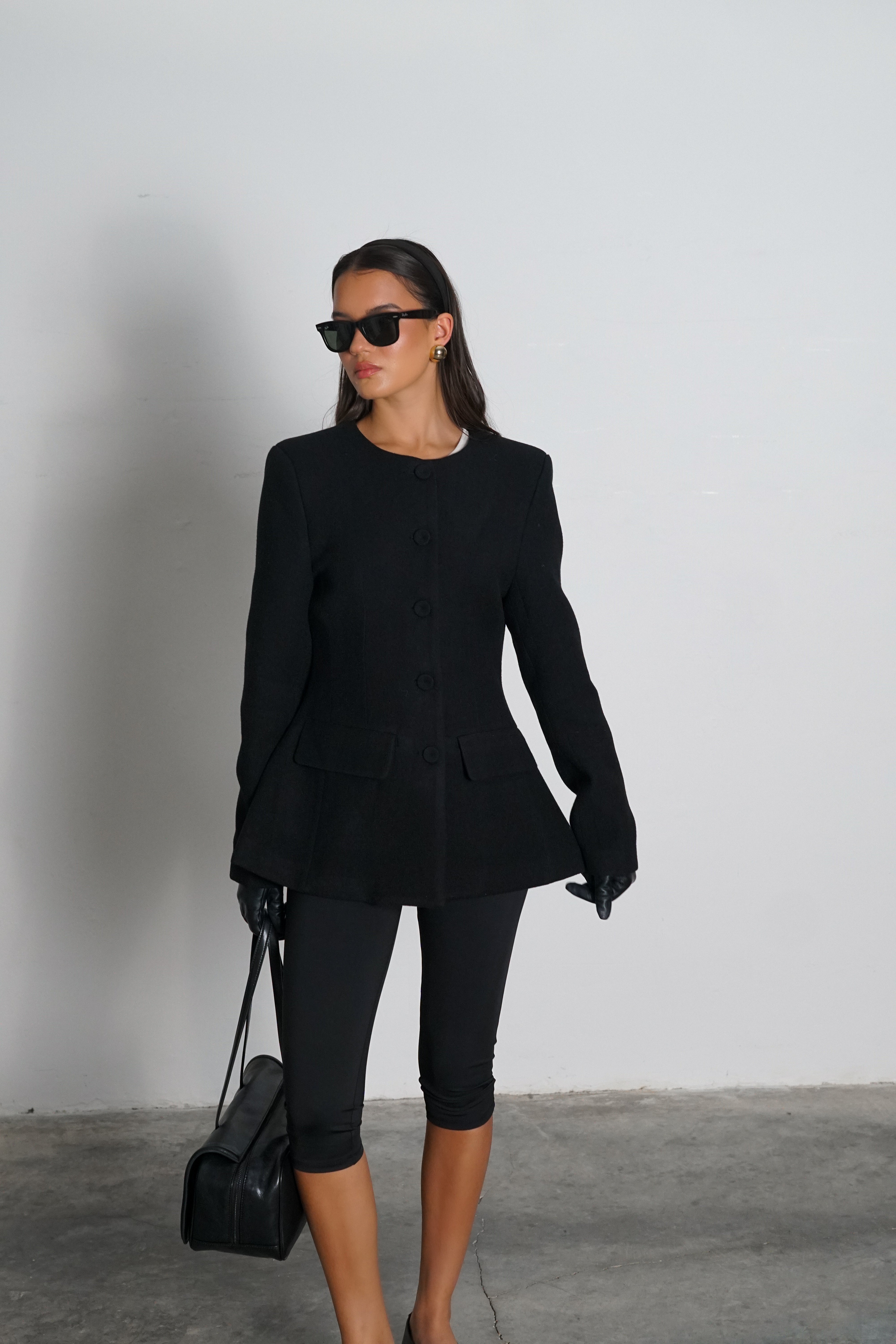 ג'קט ריג'ינה-שחור