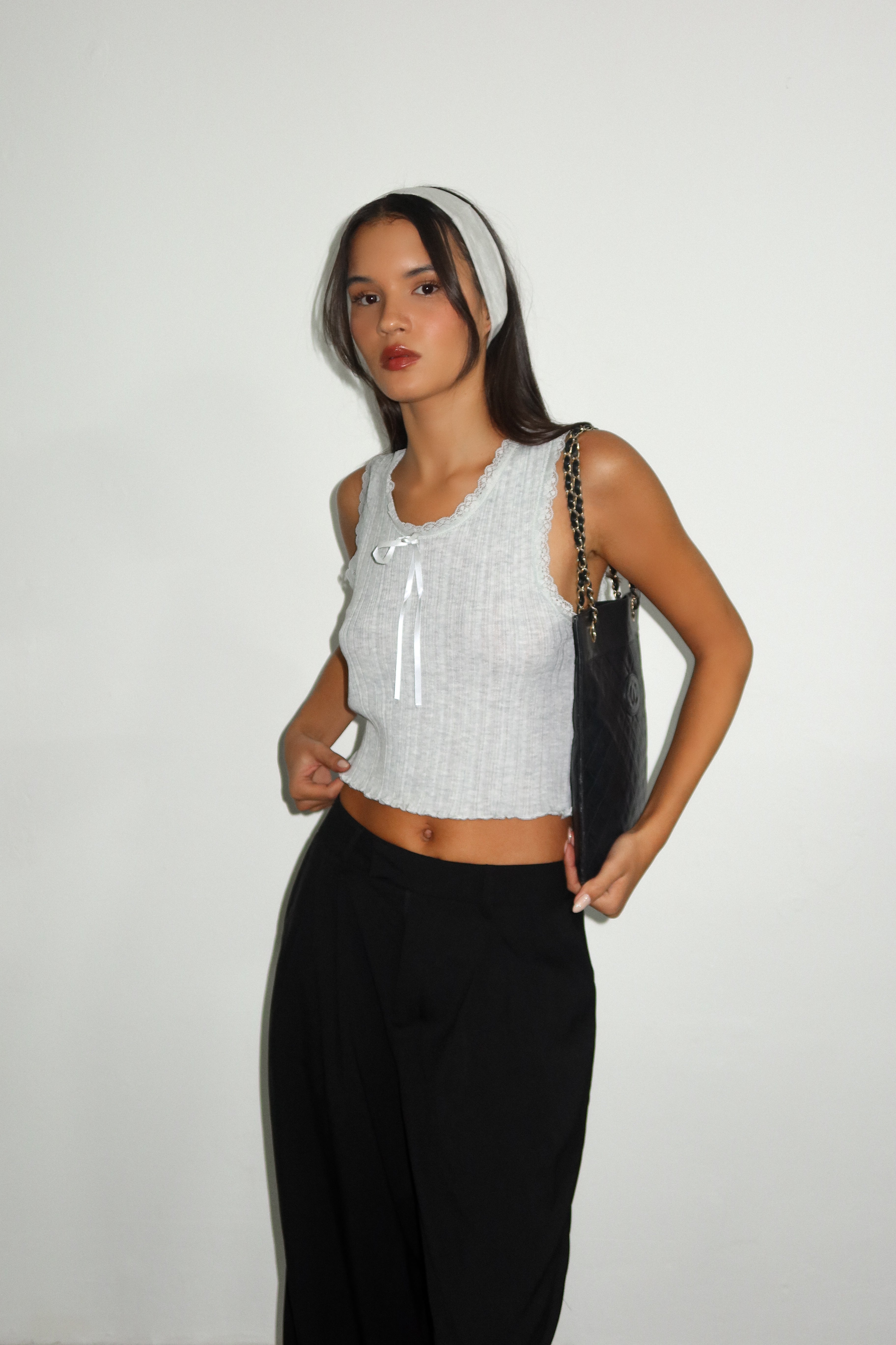 גופיית רומינה-אפור