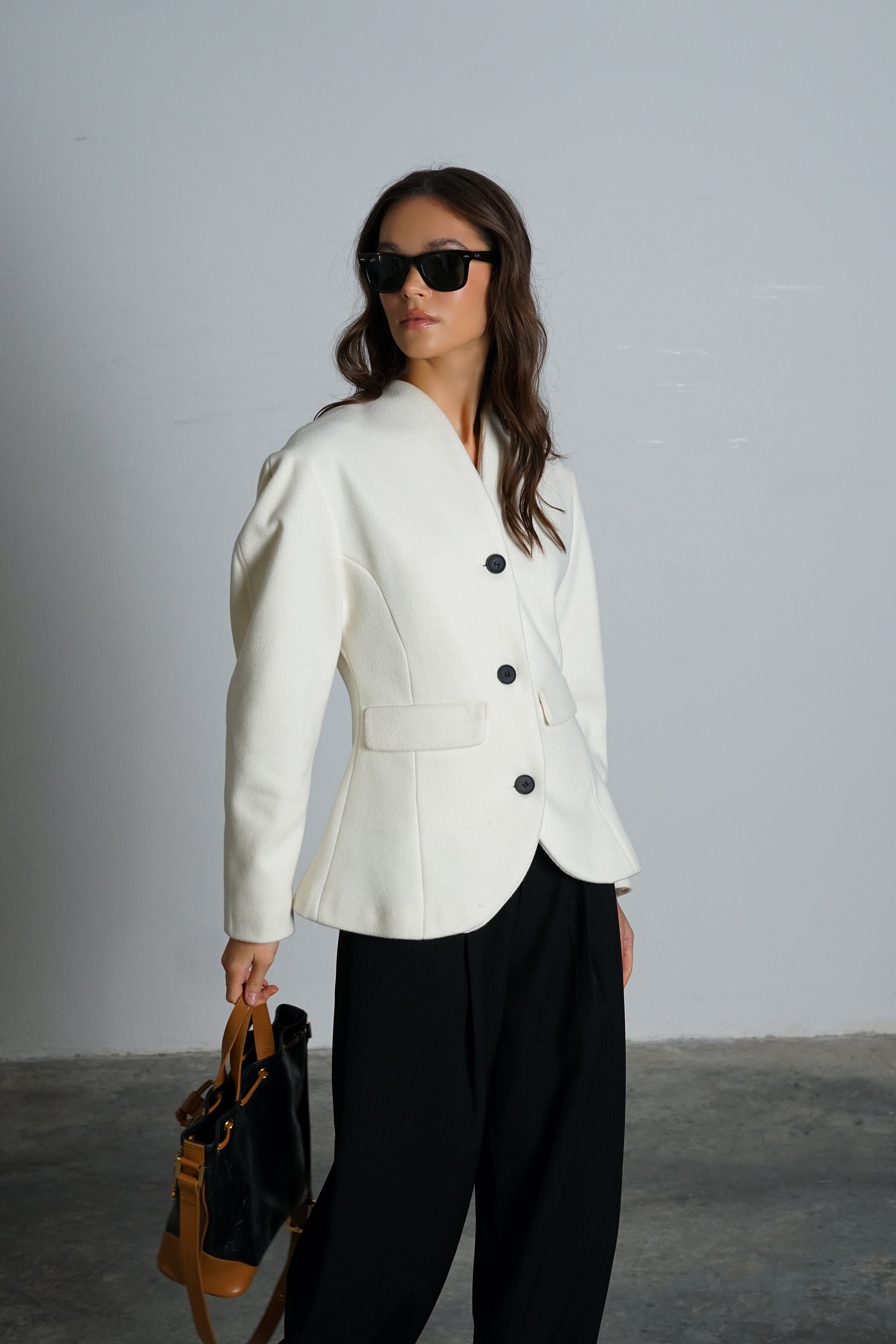 ג'קט מאלסיה-שמנת