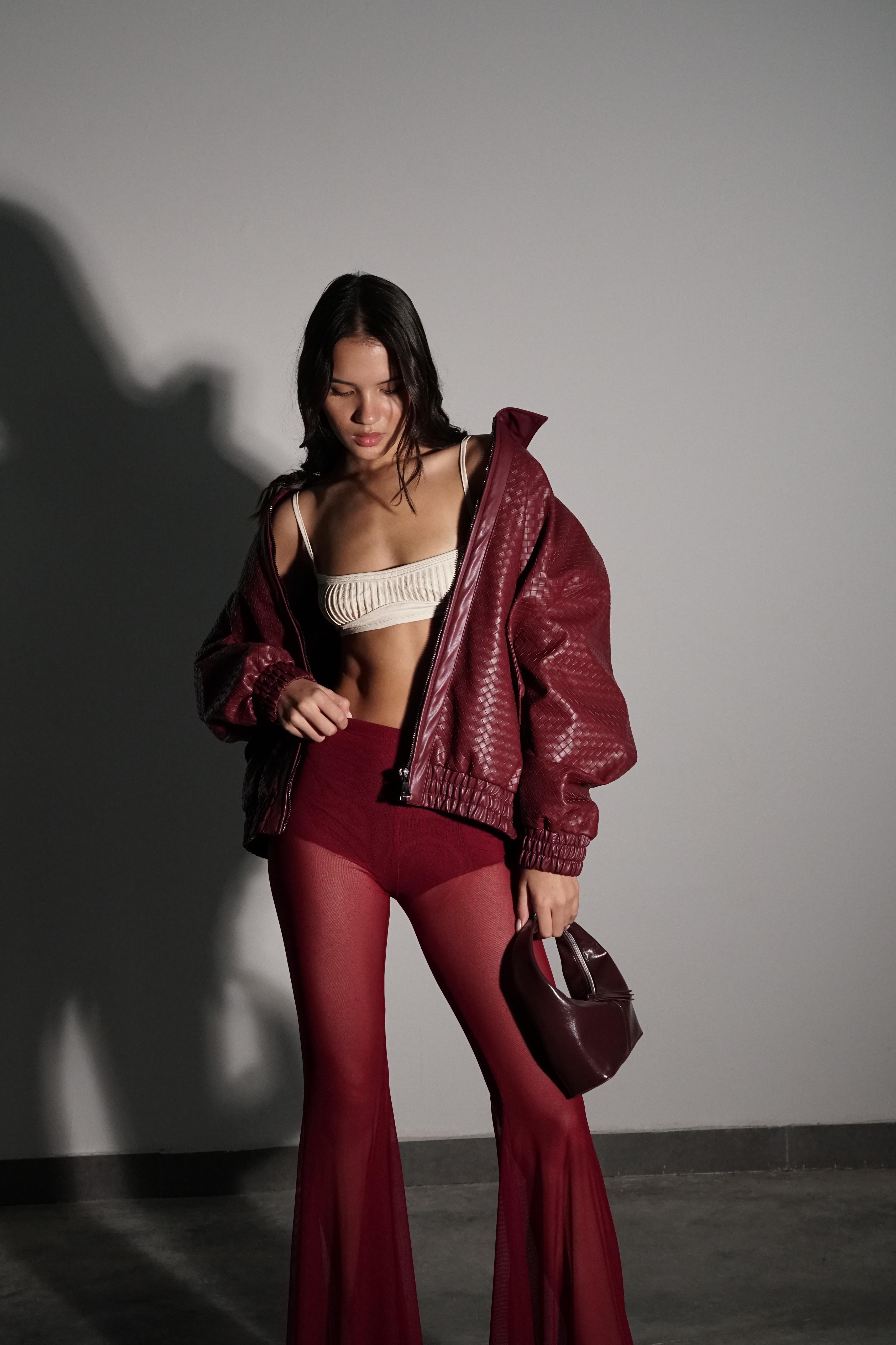 מכנסי קרלוס-בורדו