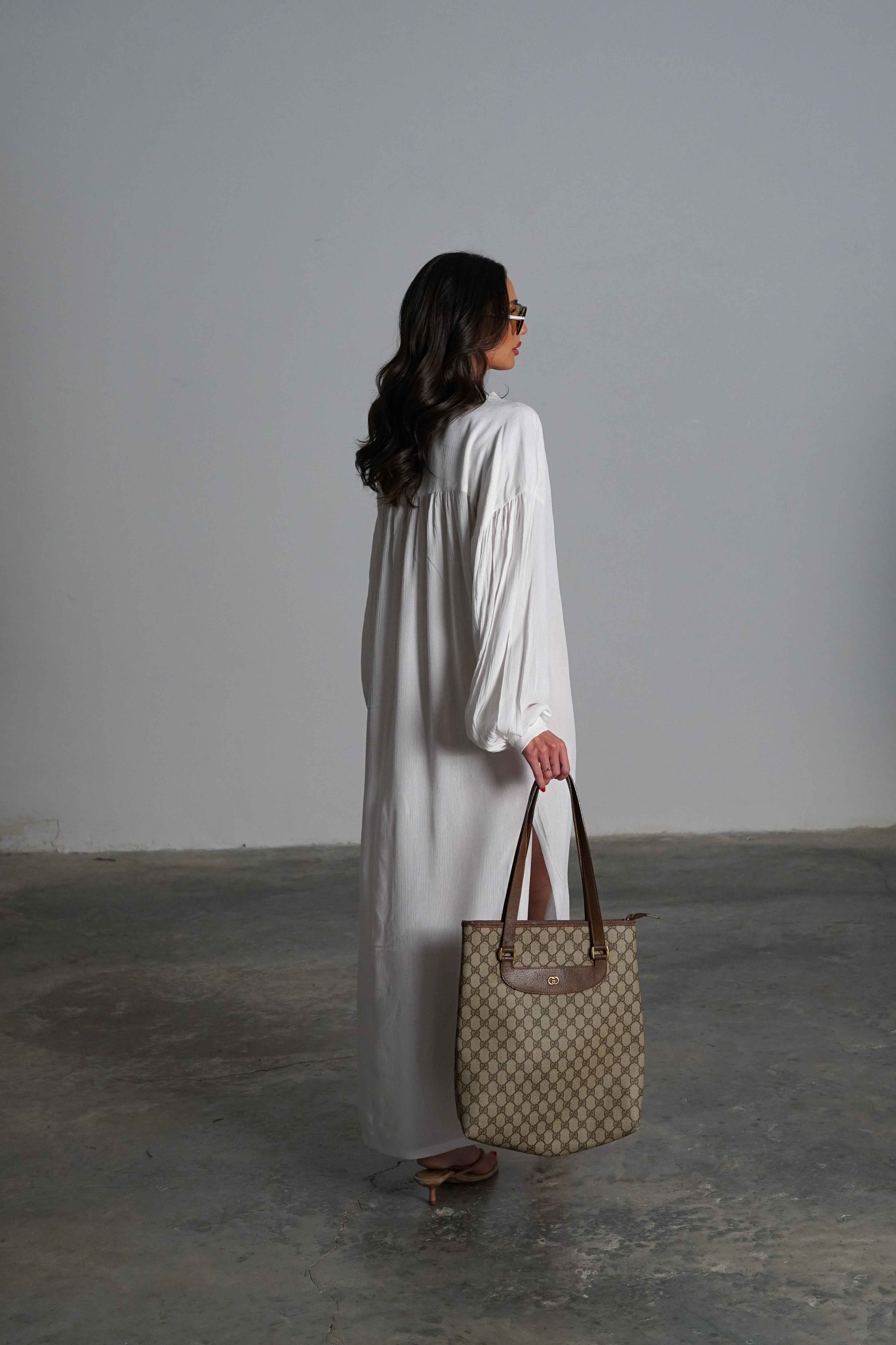 גלביית פררו-לבן