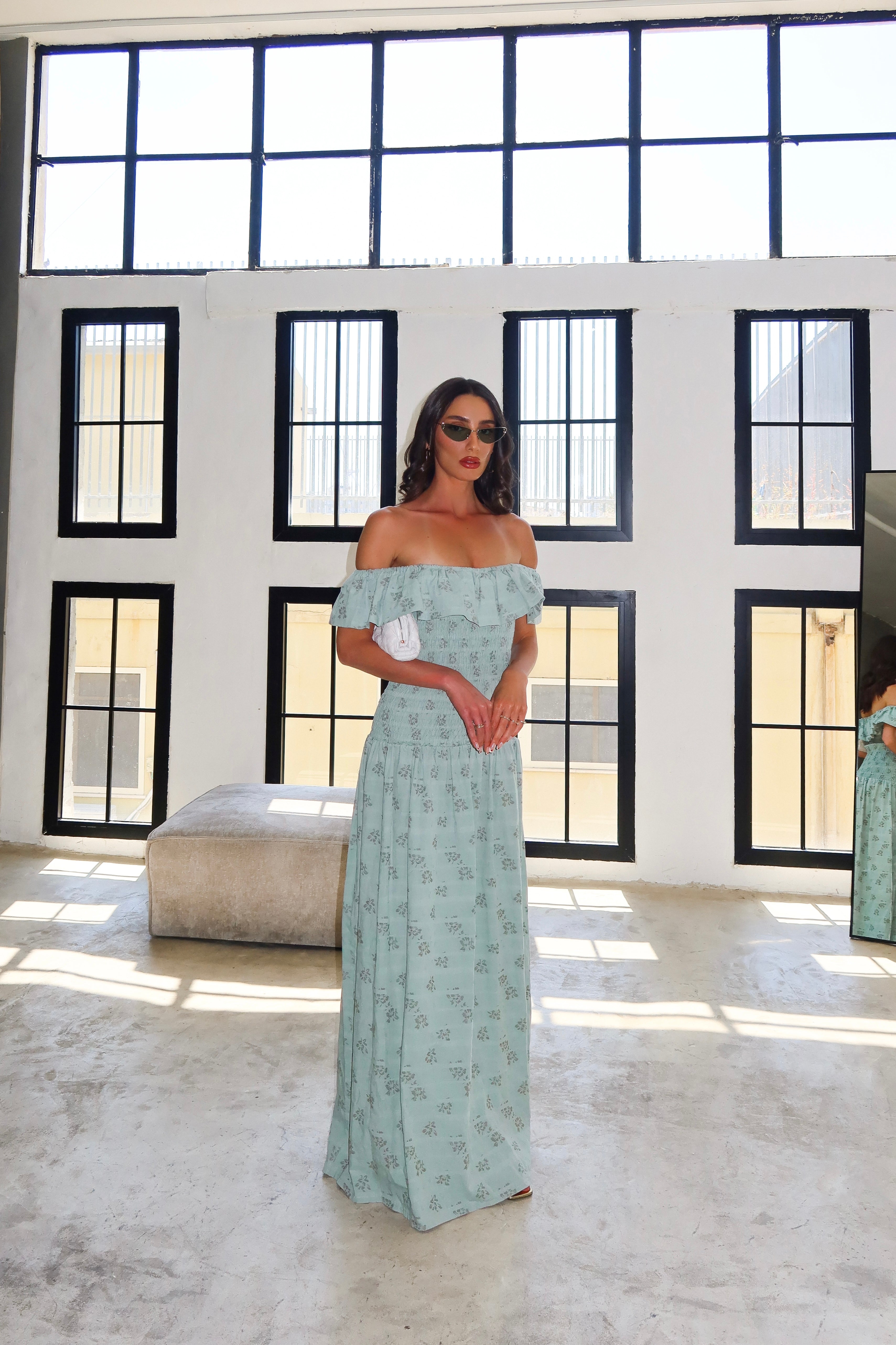 שמלת ריטה-מנטה