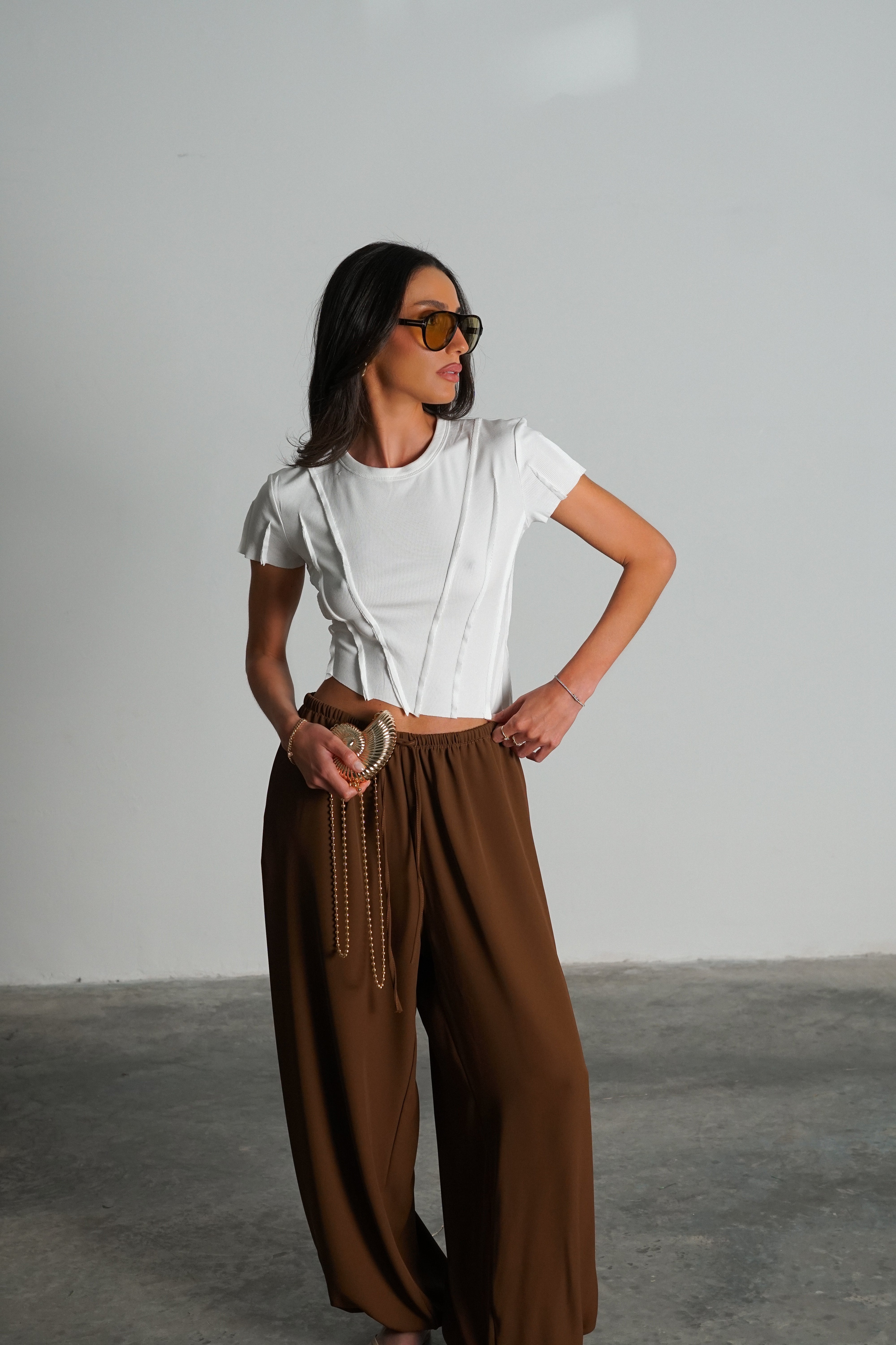 חולצת קוני-לבן