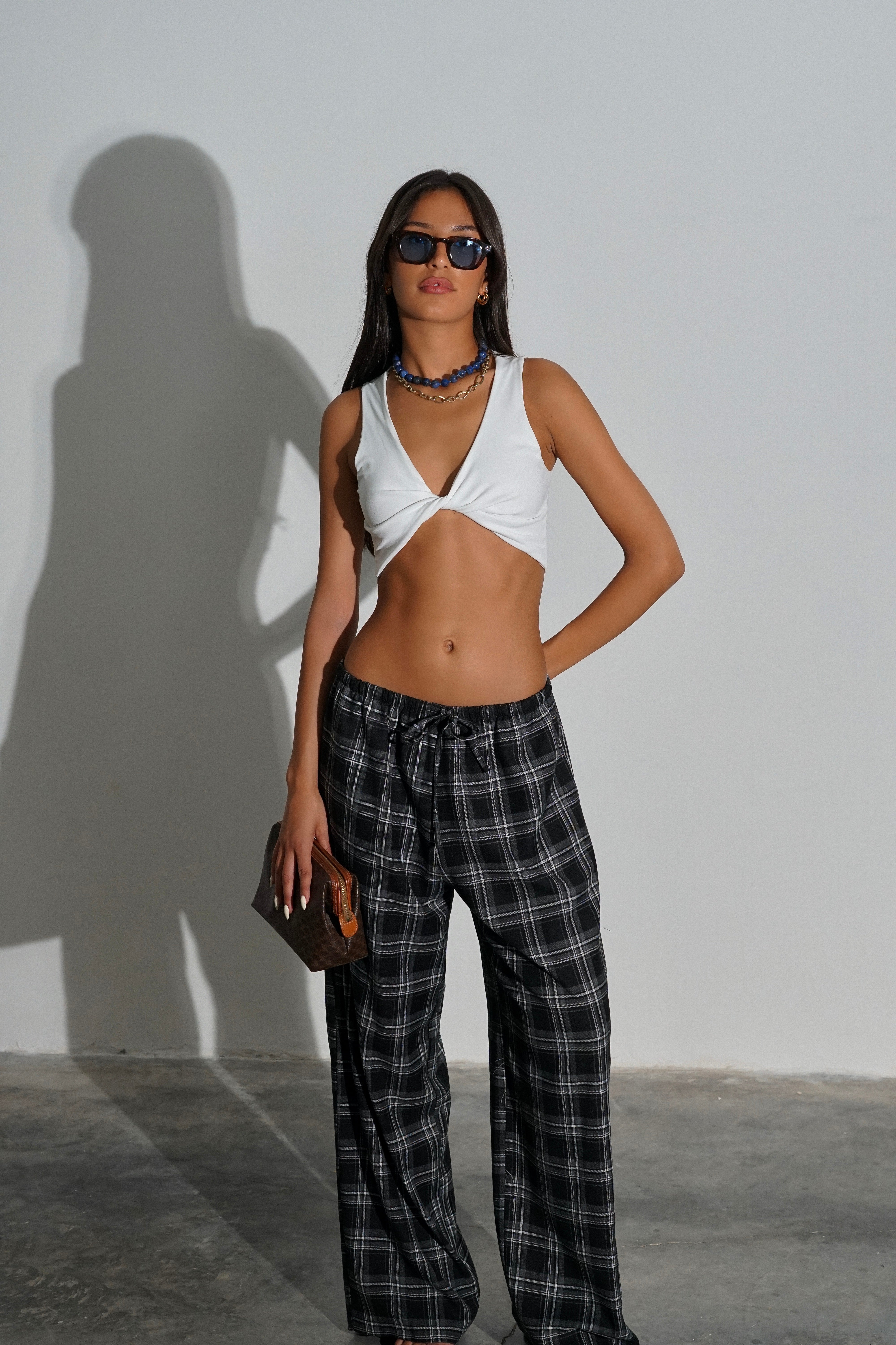 גופיית ג'אגר-לבן