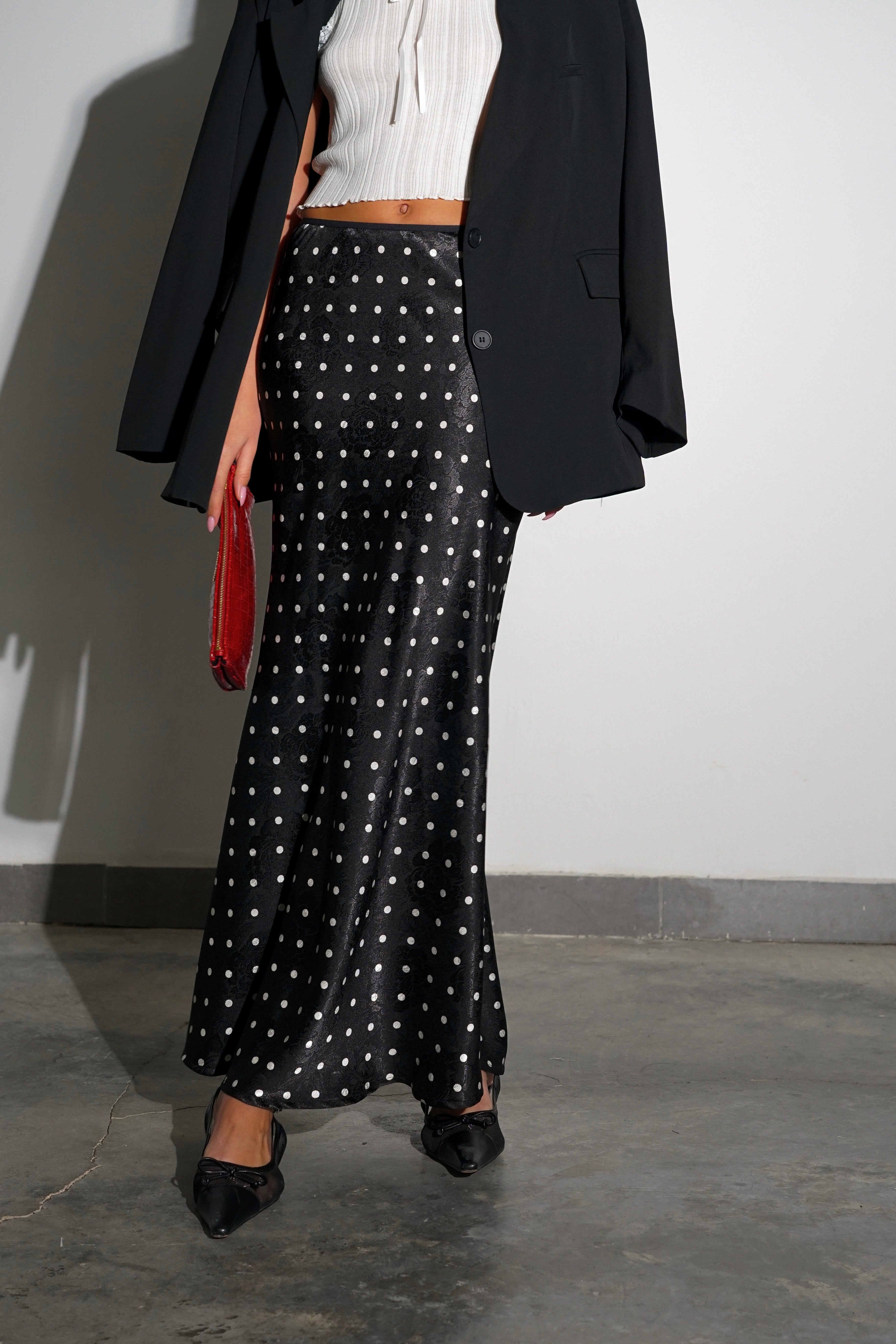 חצאית לואנה-שחור