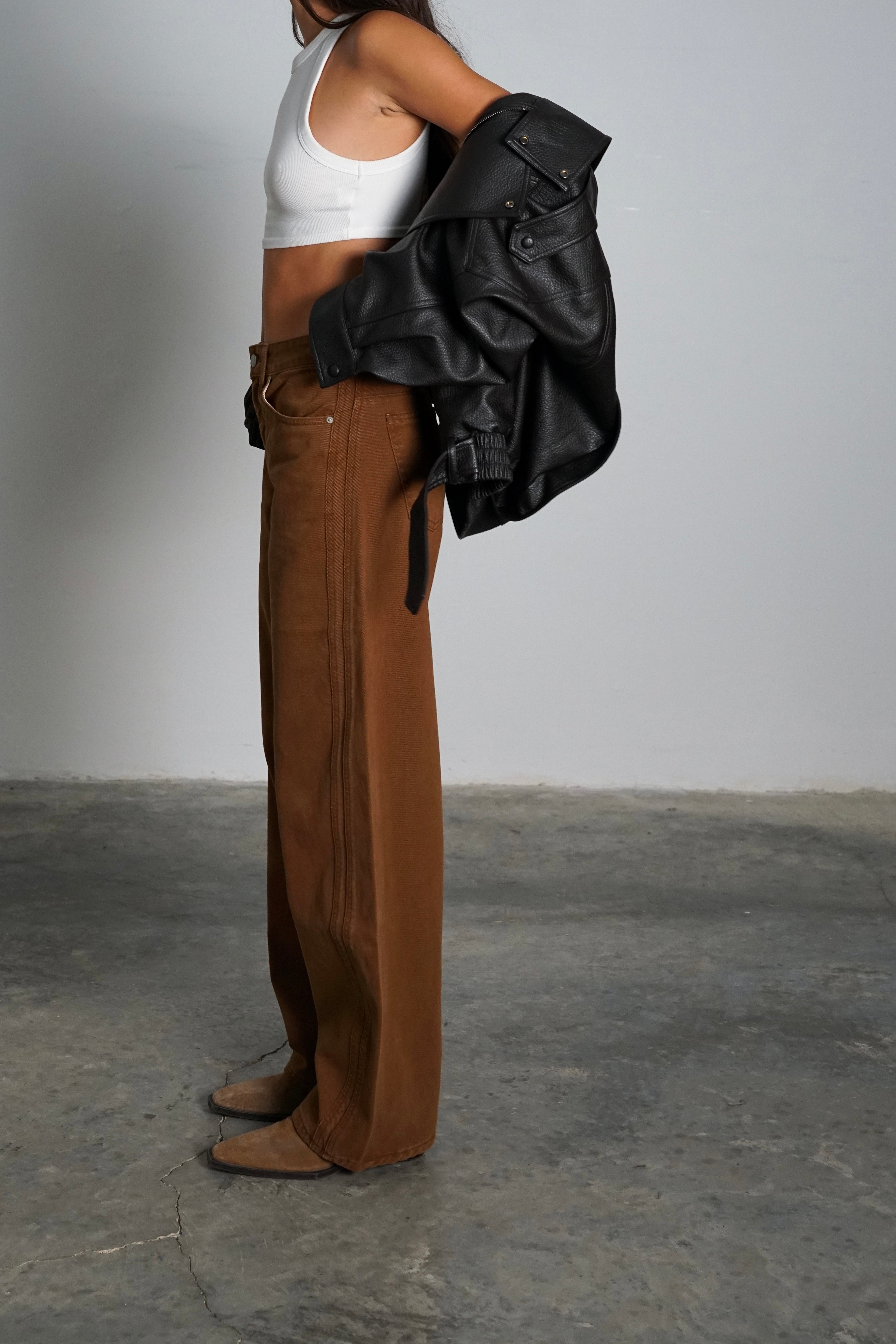 מכנסי דריל-קאמל