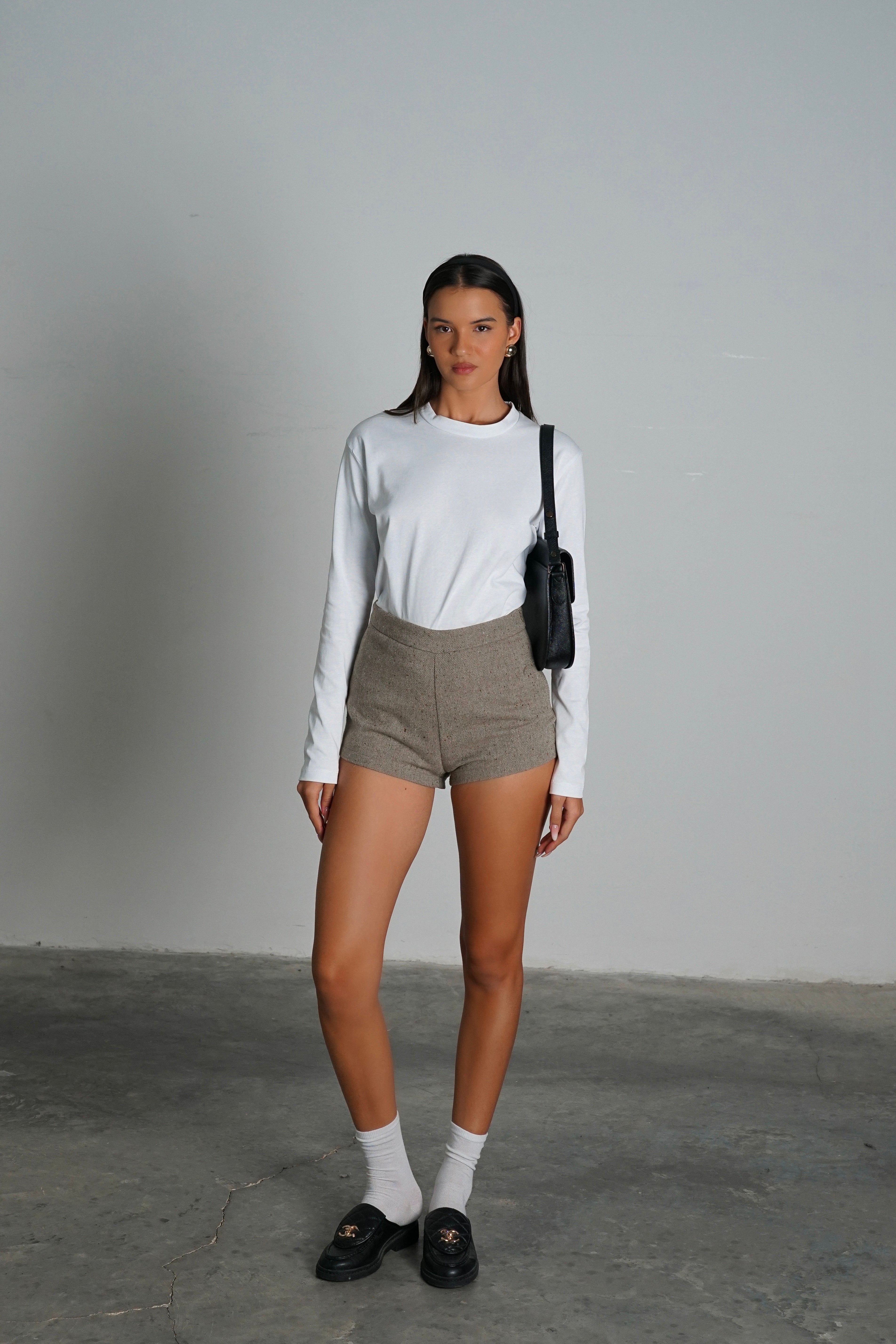 חולצת בייסיקלי-לבן