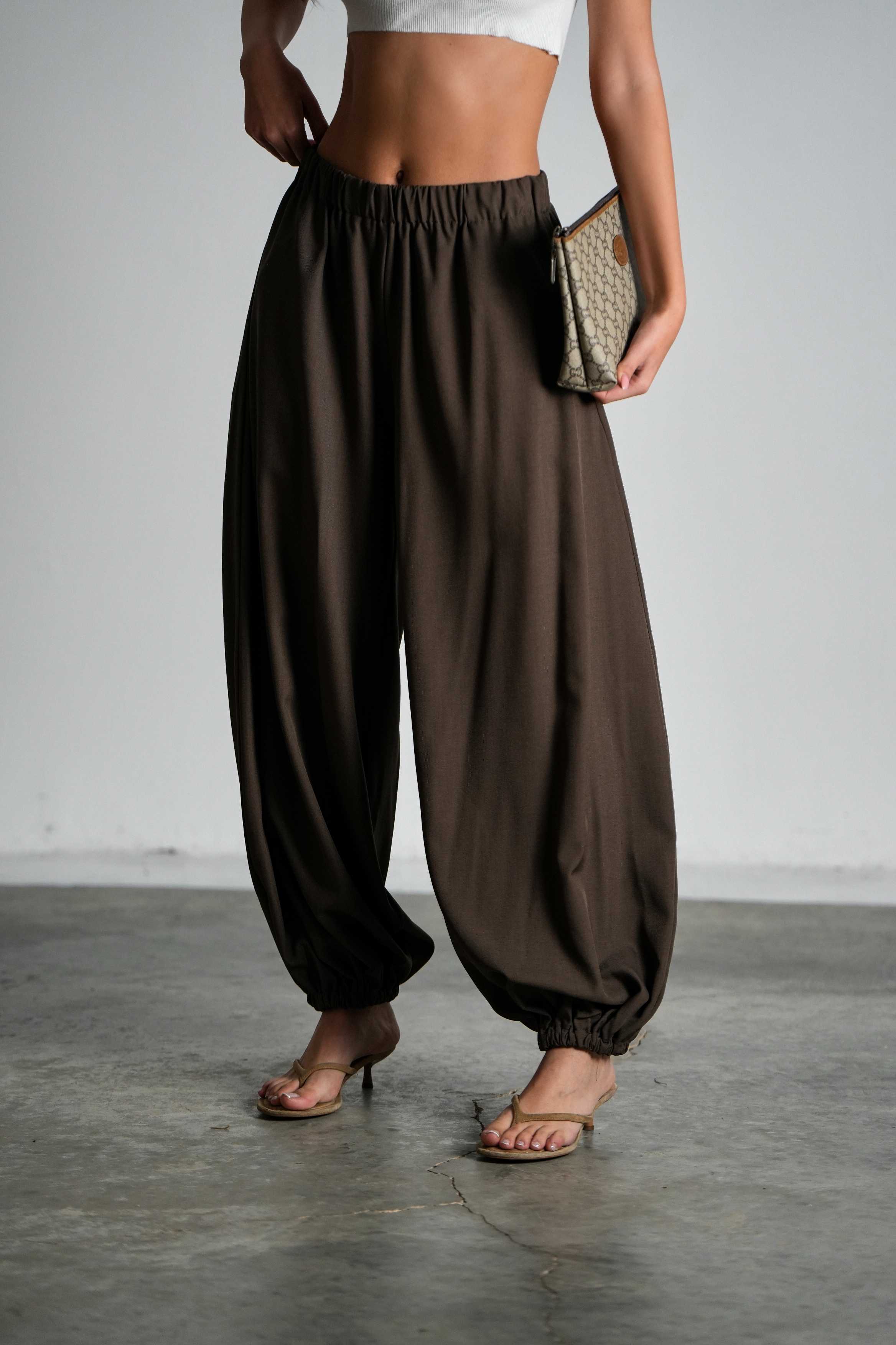 מכנסי טייטל-חום