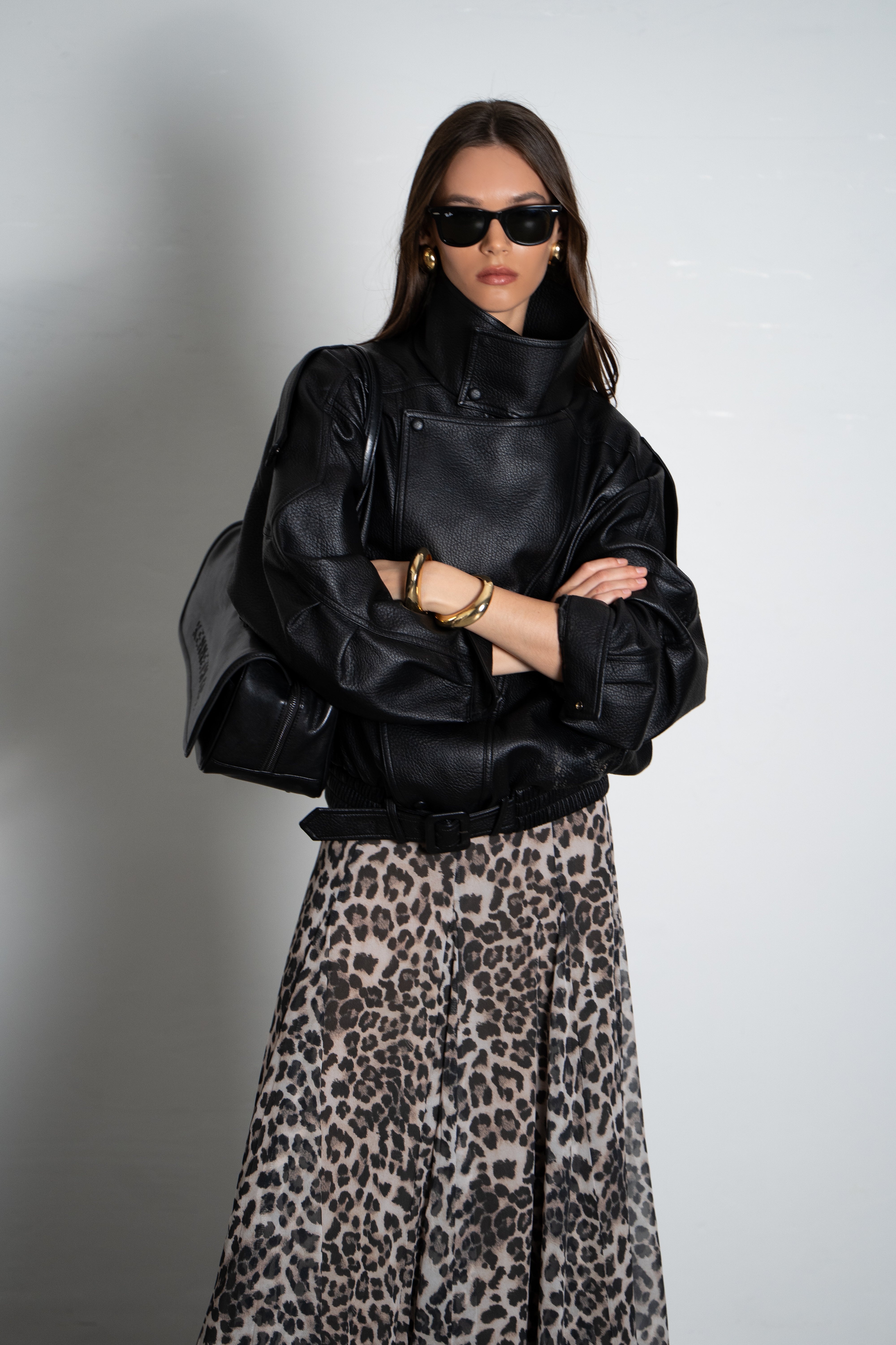 חצאית טנסי-אפור