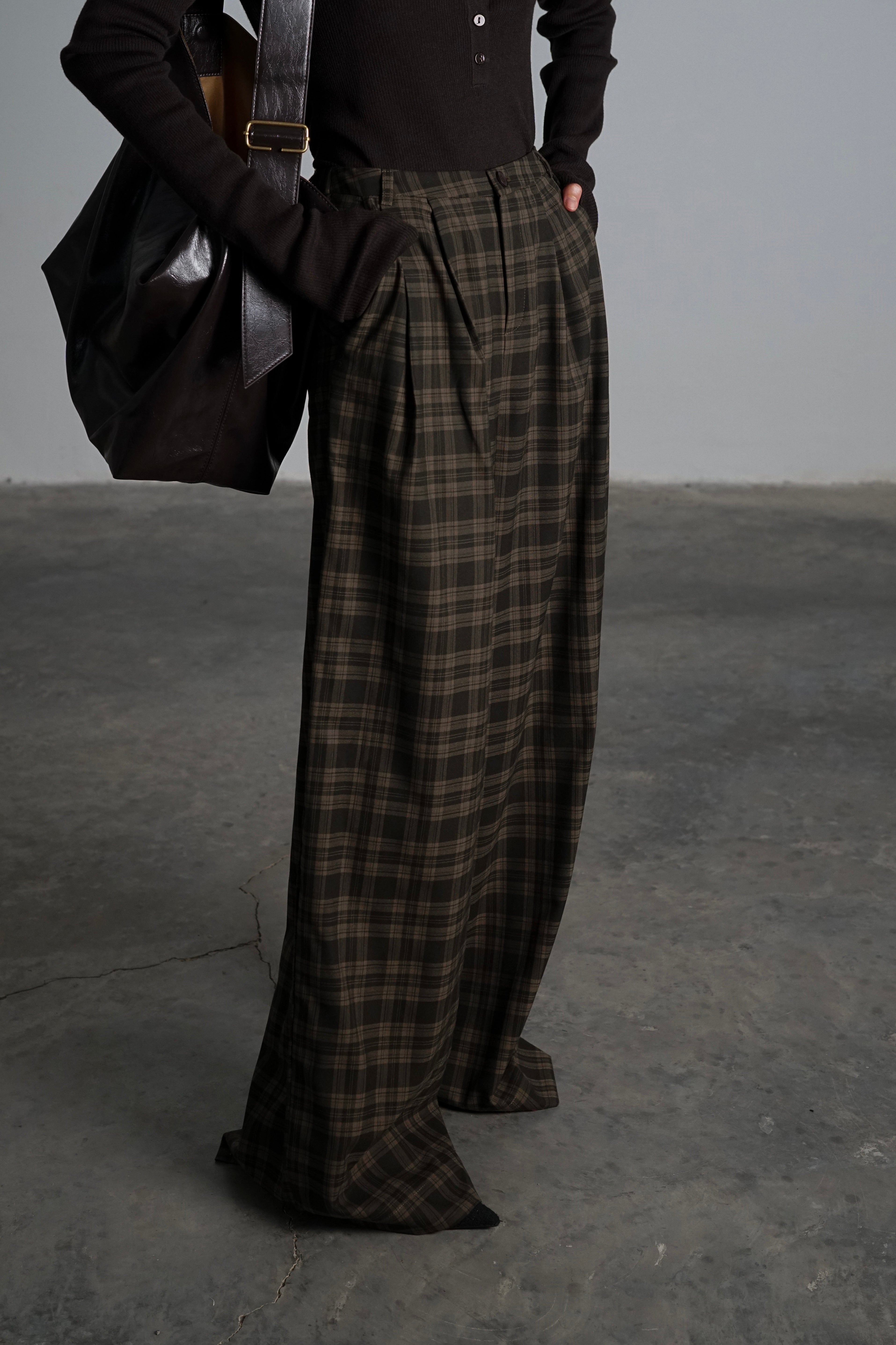 חולצת פלאה-חום