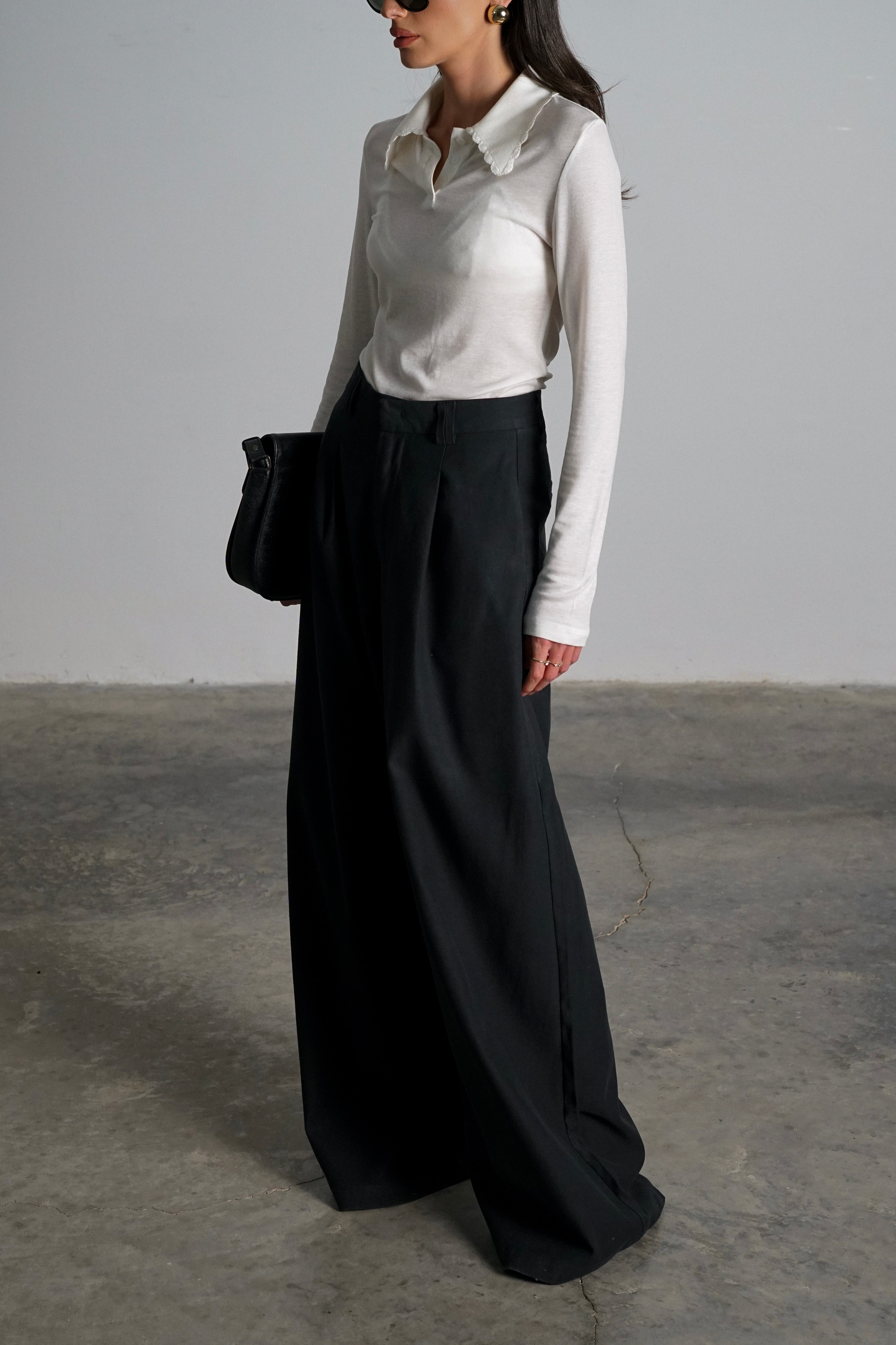 מכנסי רינו-שחור