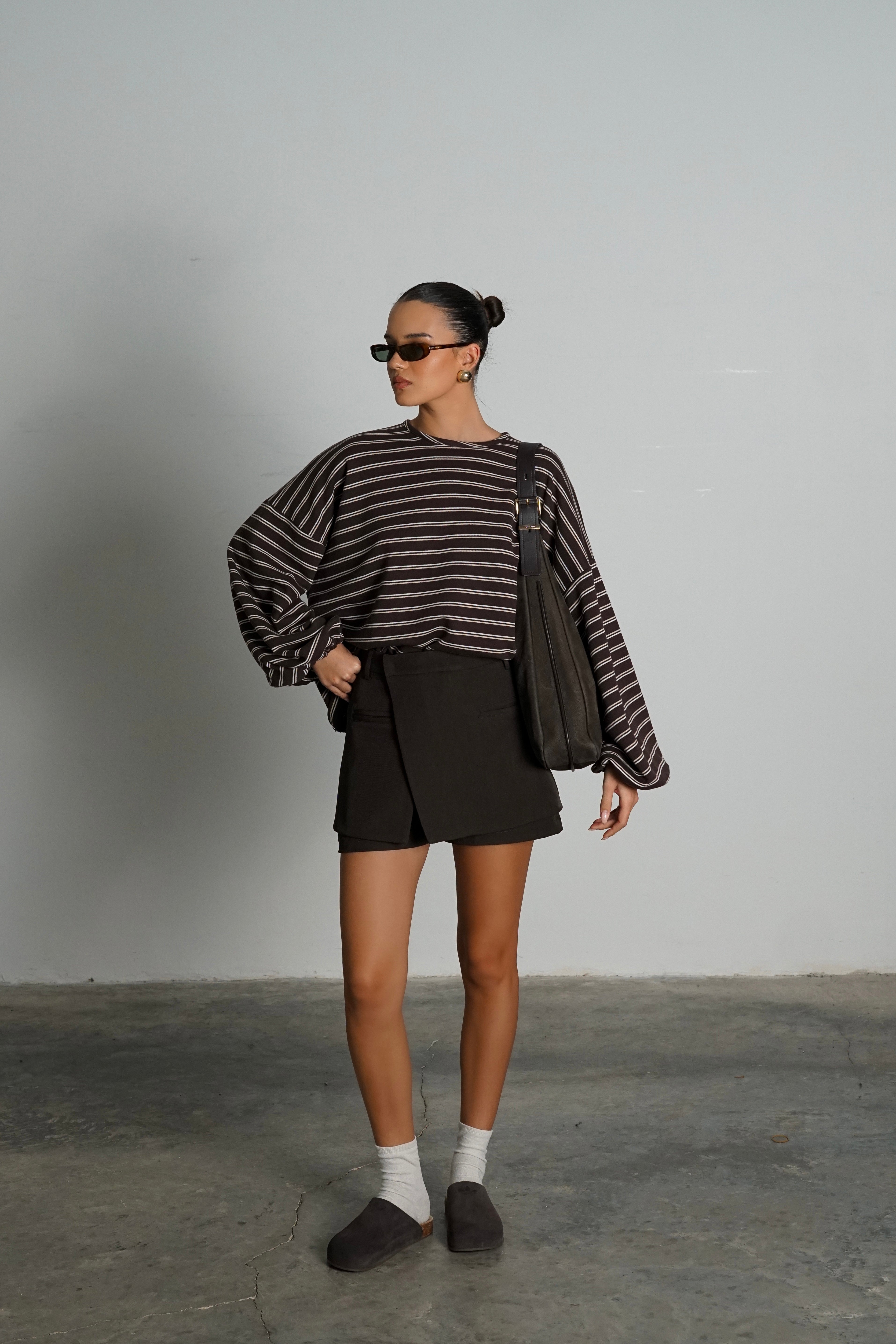 חולצת מייבי-חום