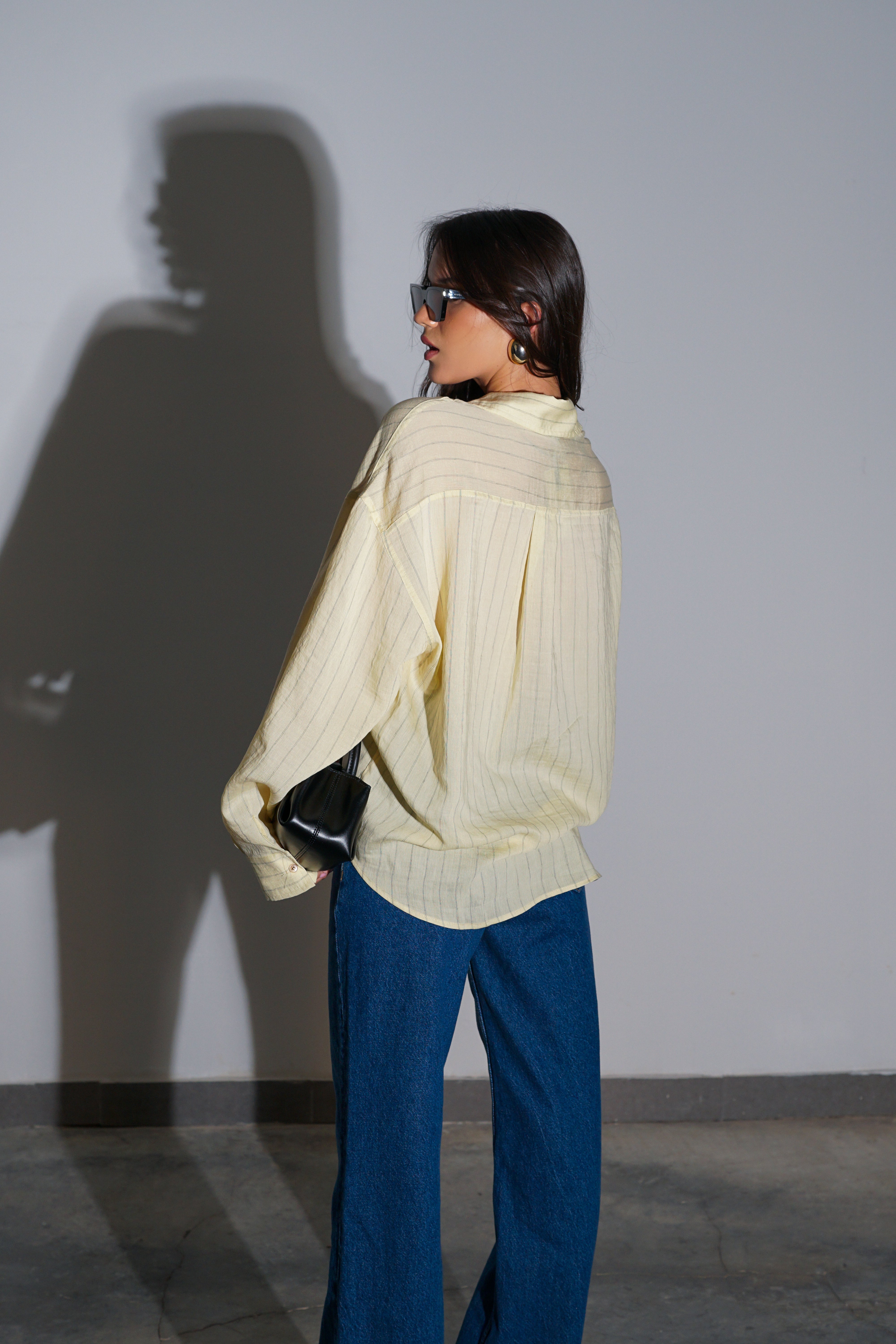 חולצת קאפרי-צהוב