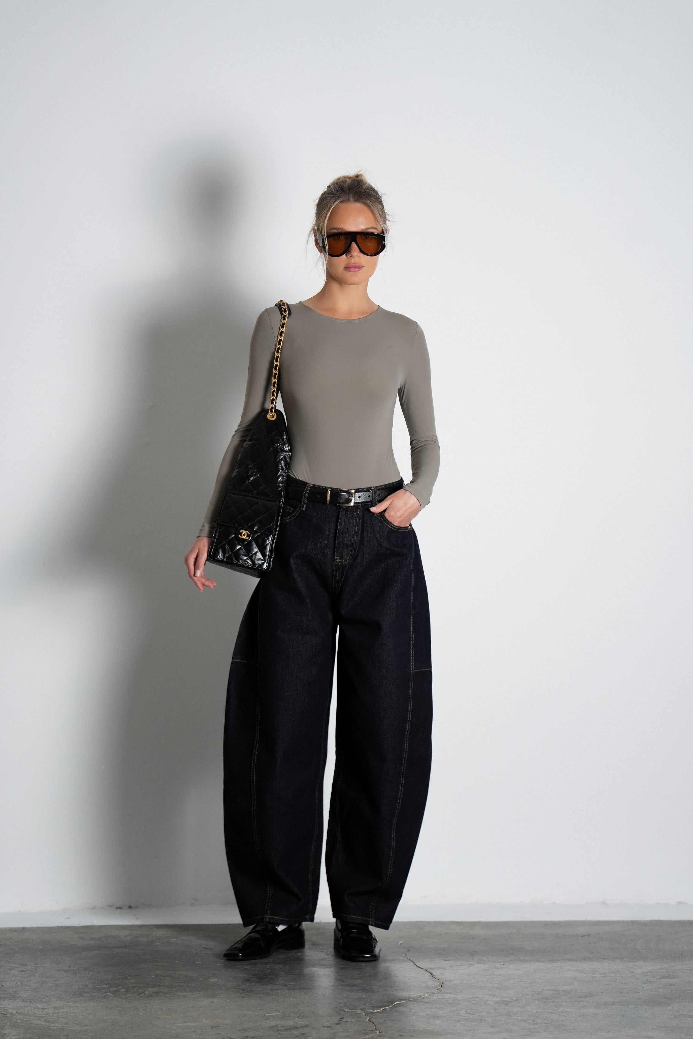 בגד גוף מילגה-חאקי