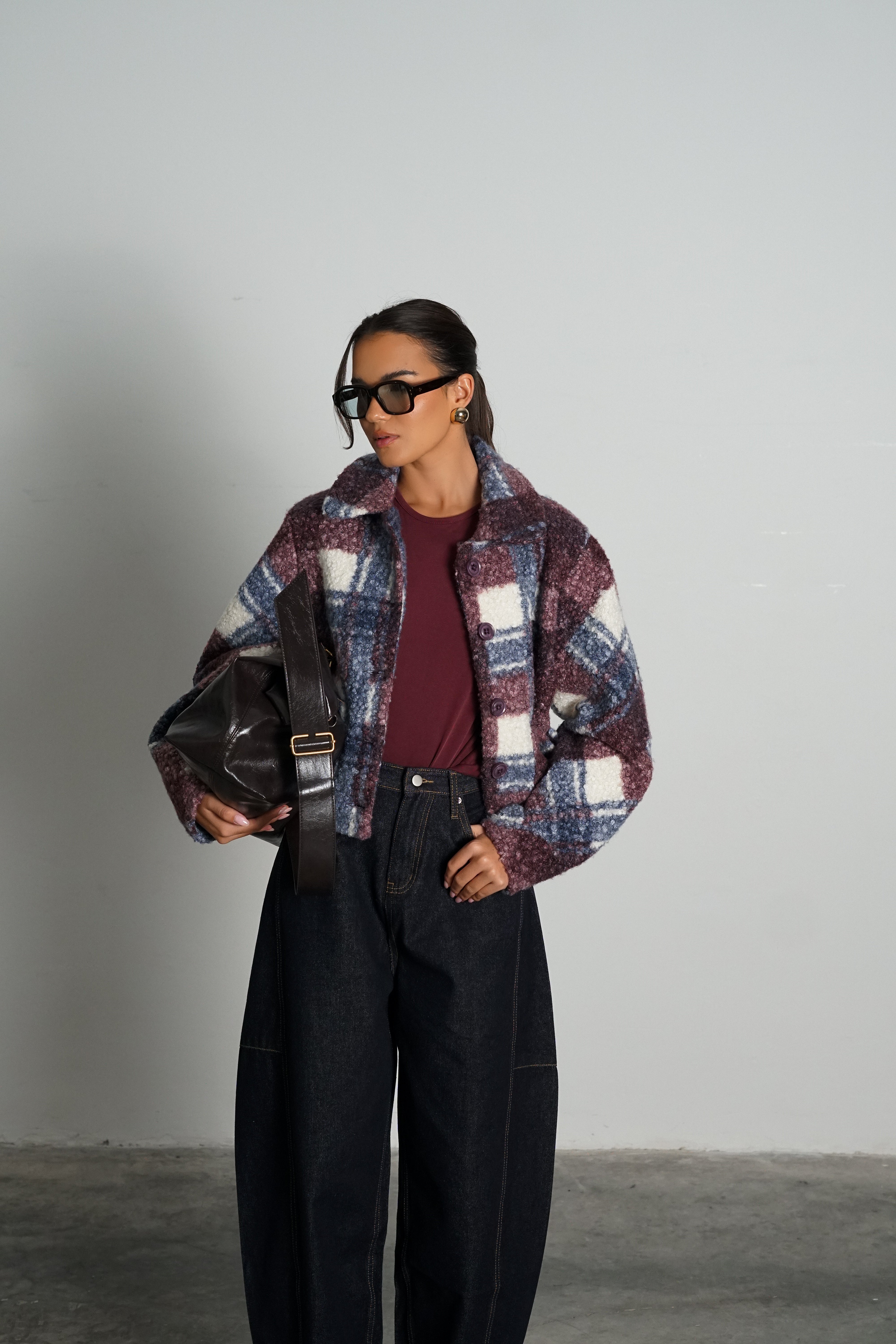 ג'קט סקאיי-סגול