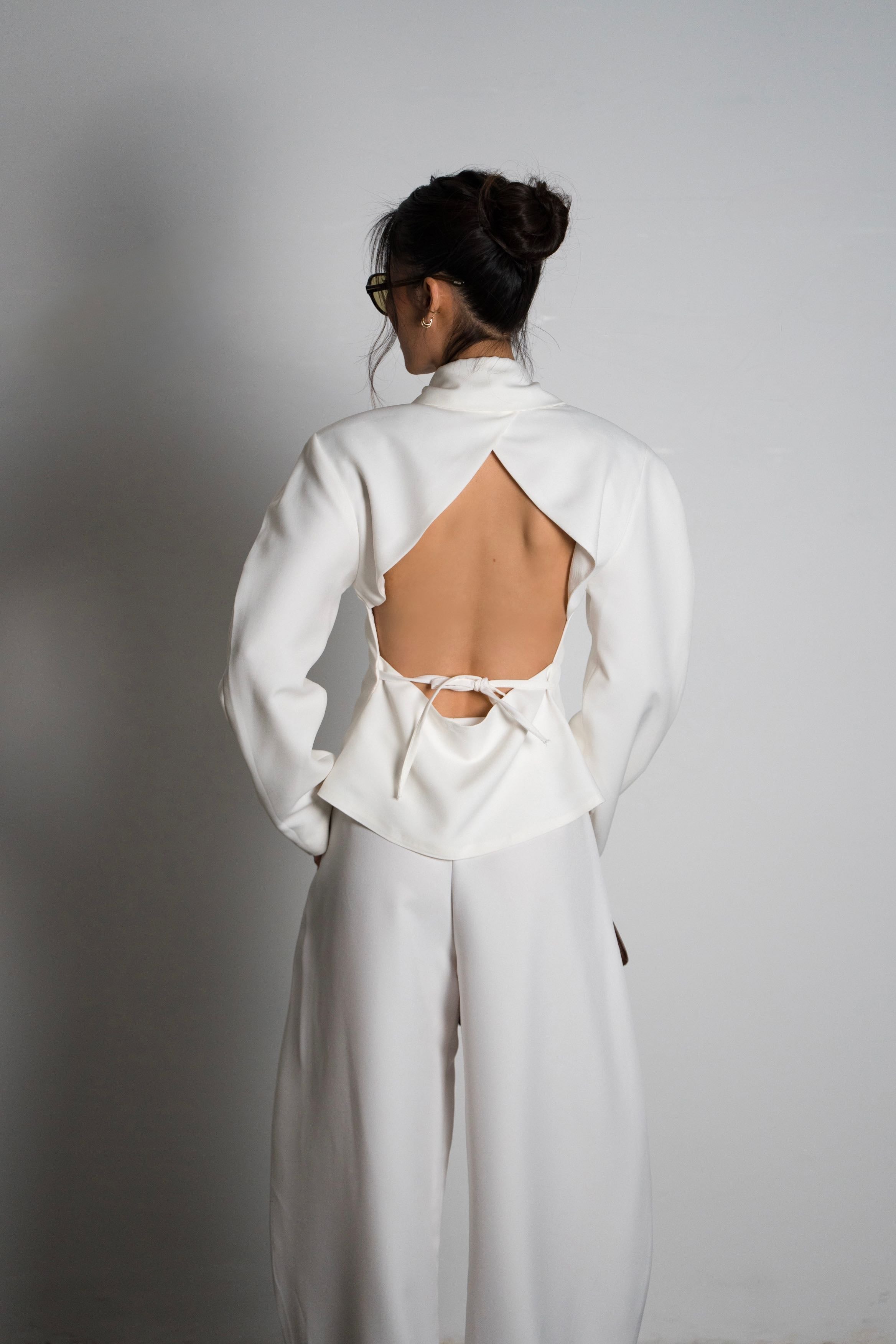 חליפת מידטאון-לבן