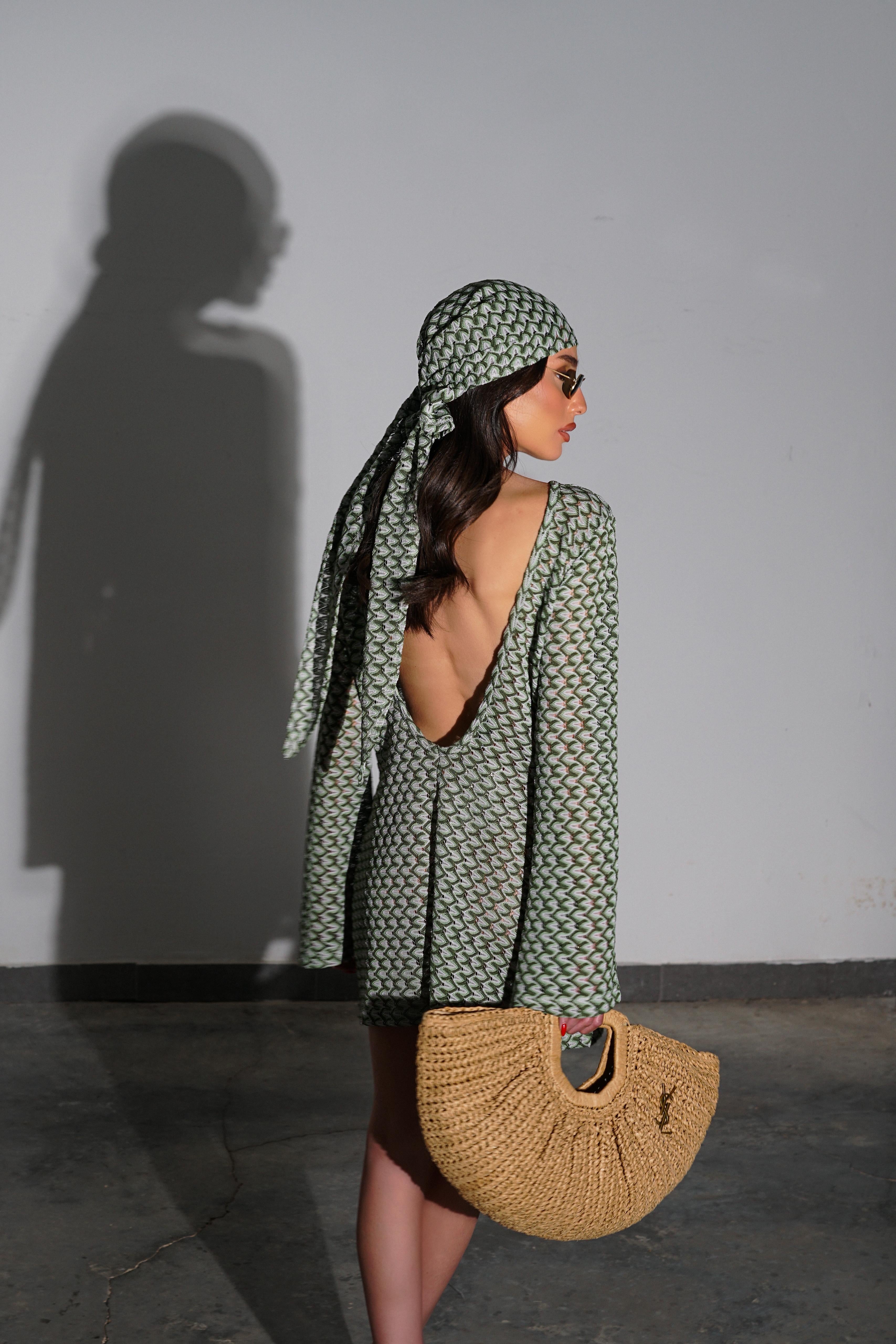 שמלת סנדרין-ירוק