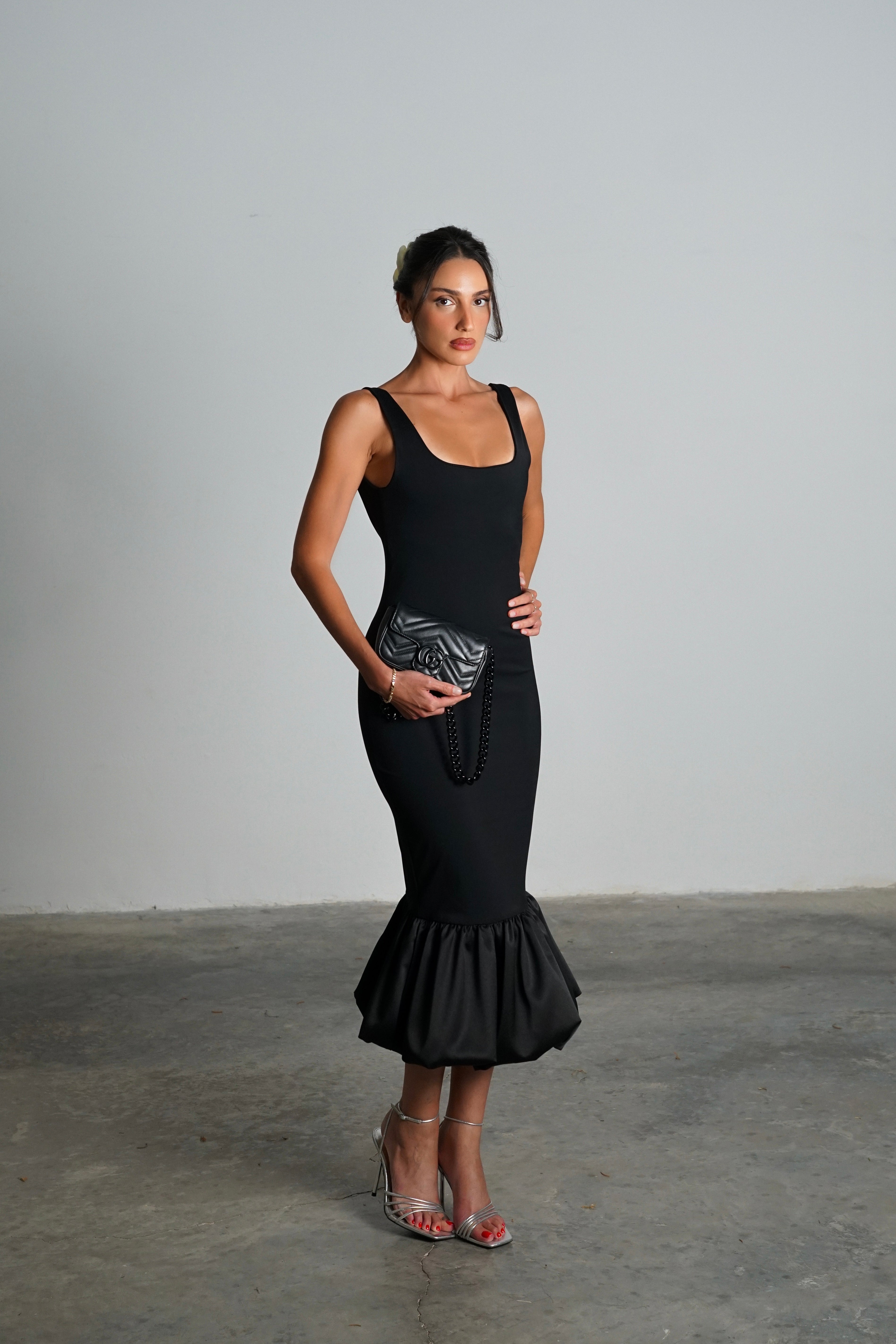 שמלת סלוודור-שחור