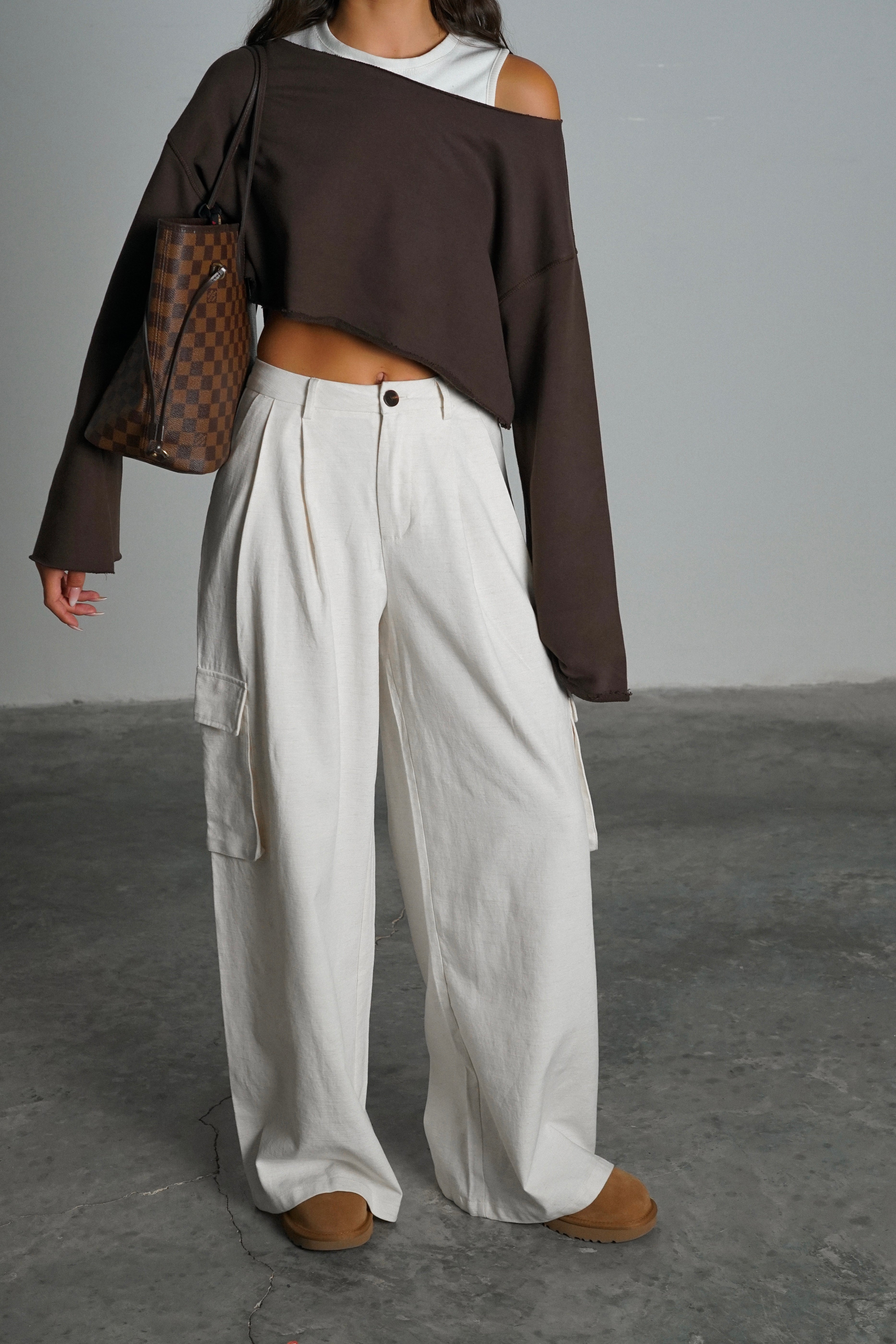 חולצת פירולי-חום