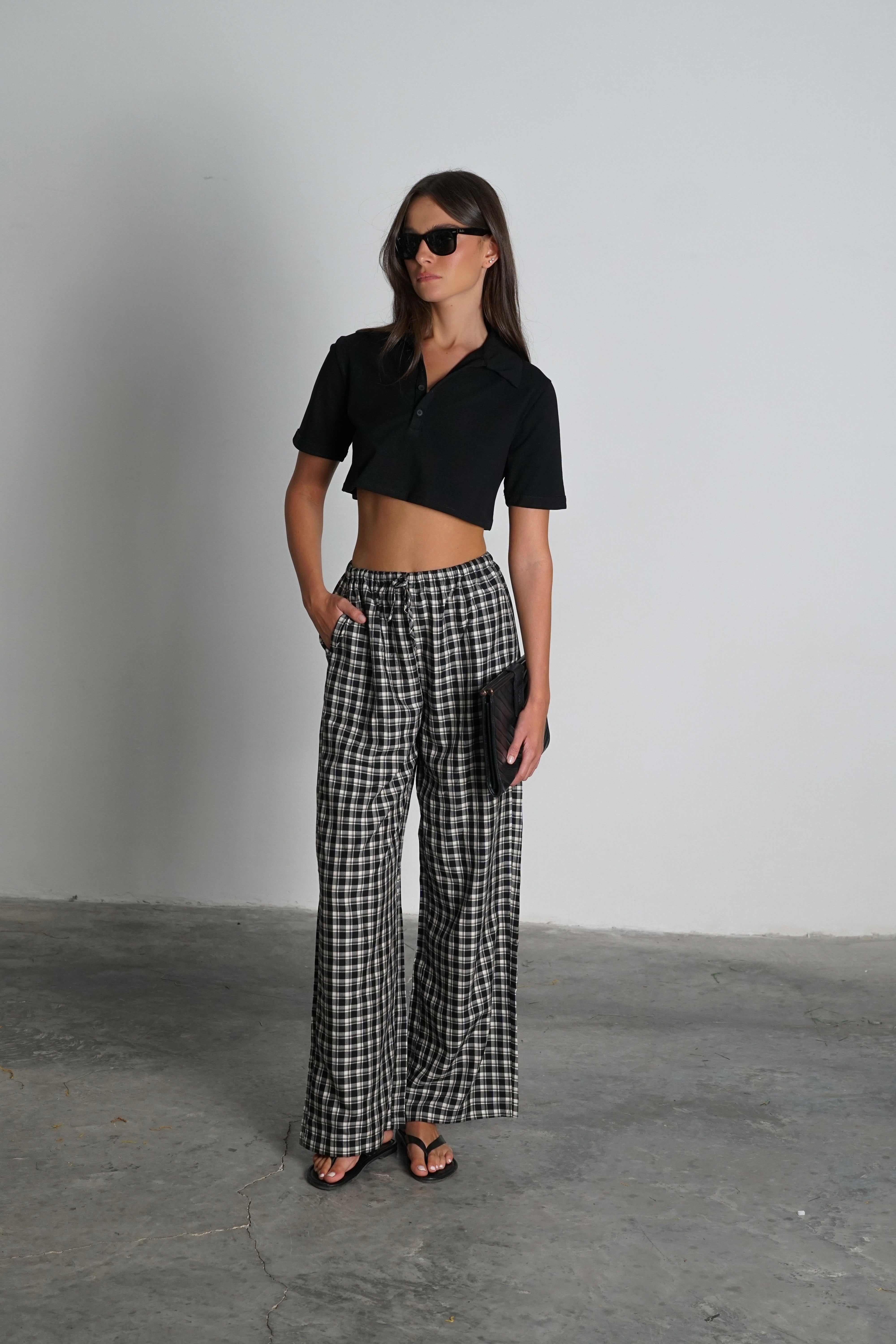 חולצת ליקה-שחור