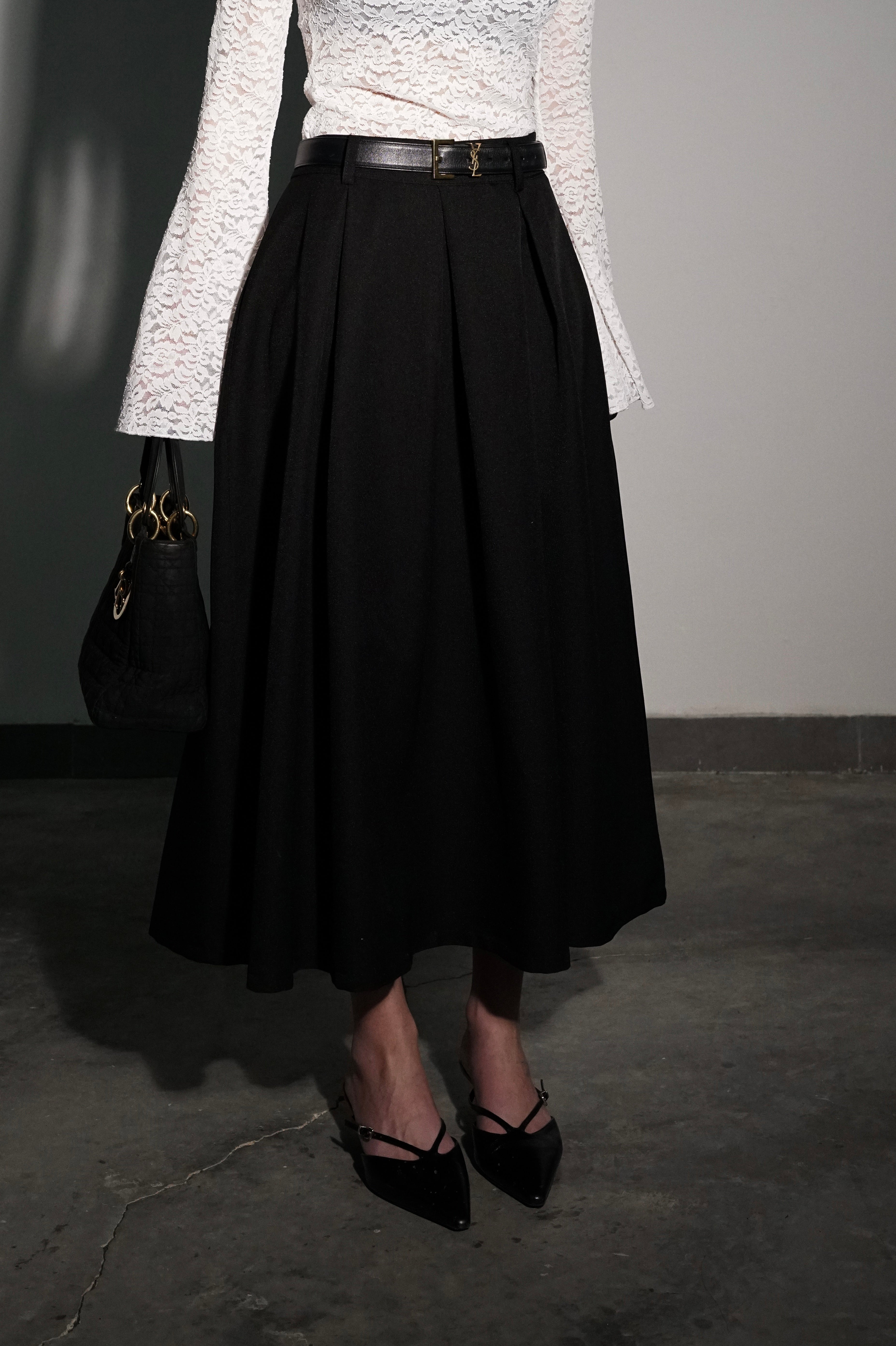 חצאית גרייס-שחור