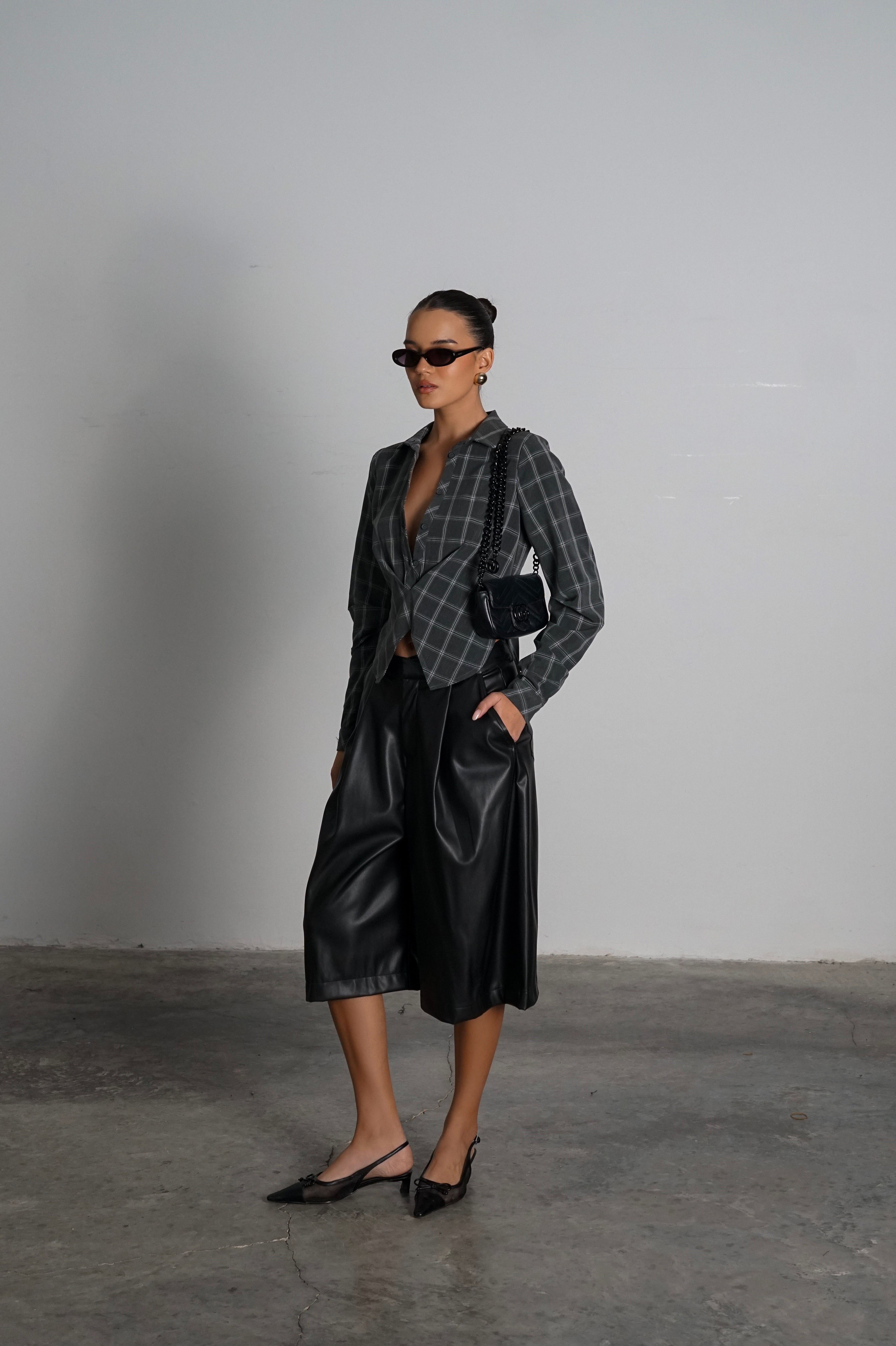 חולצת סאנסה-אפור בהיר