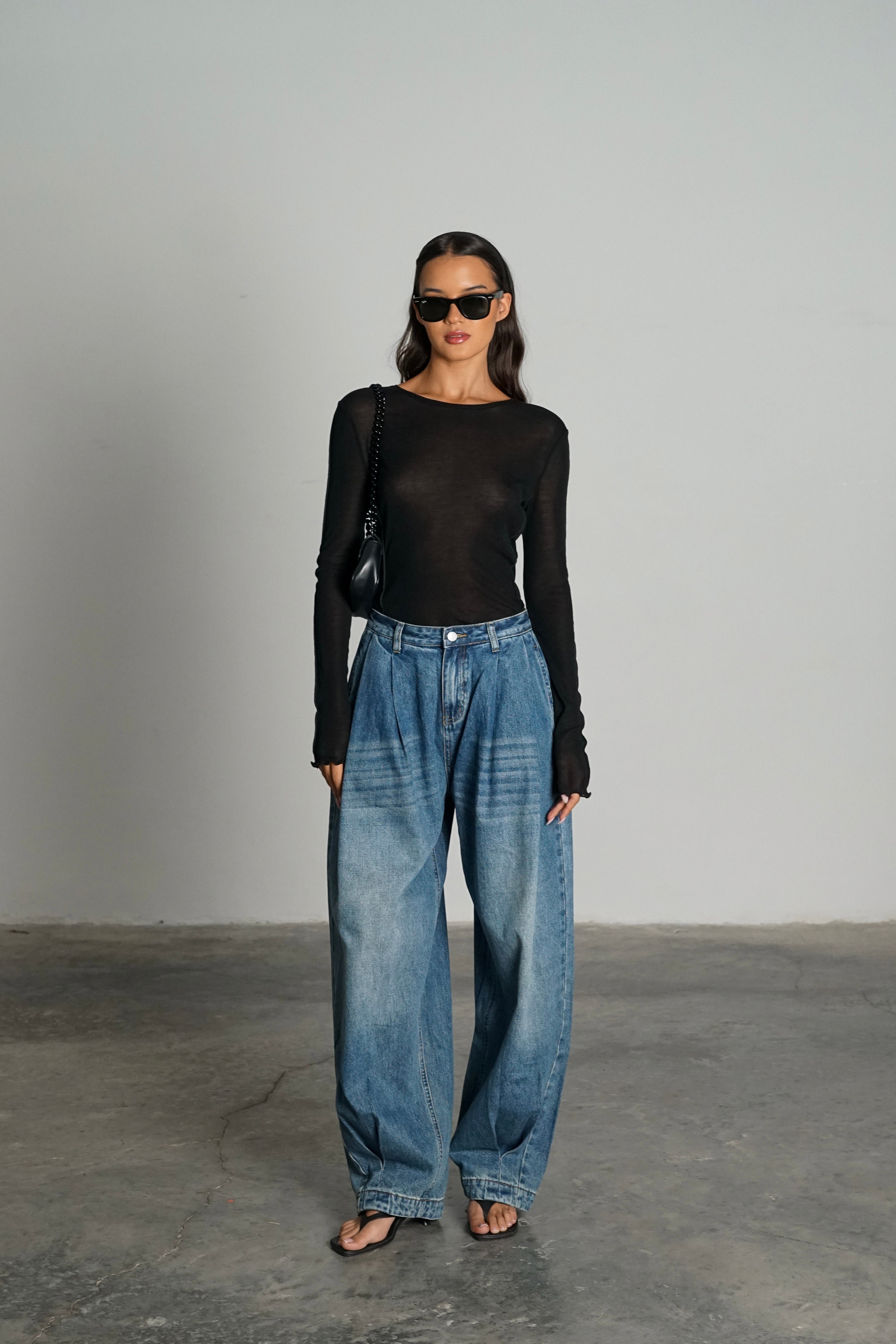 חולצת פורטר-שחור