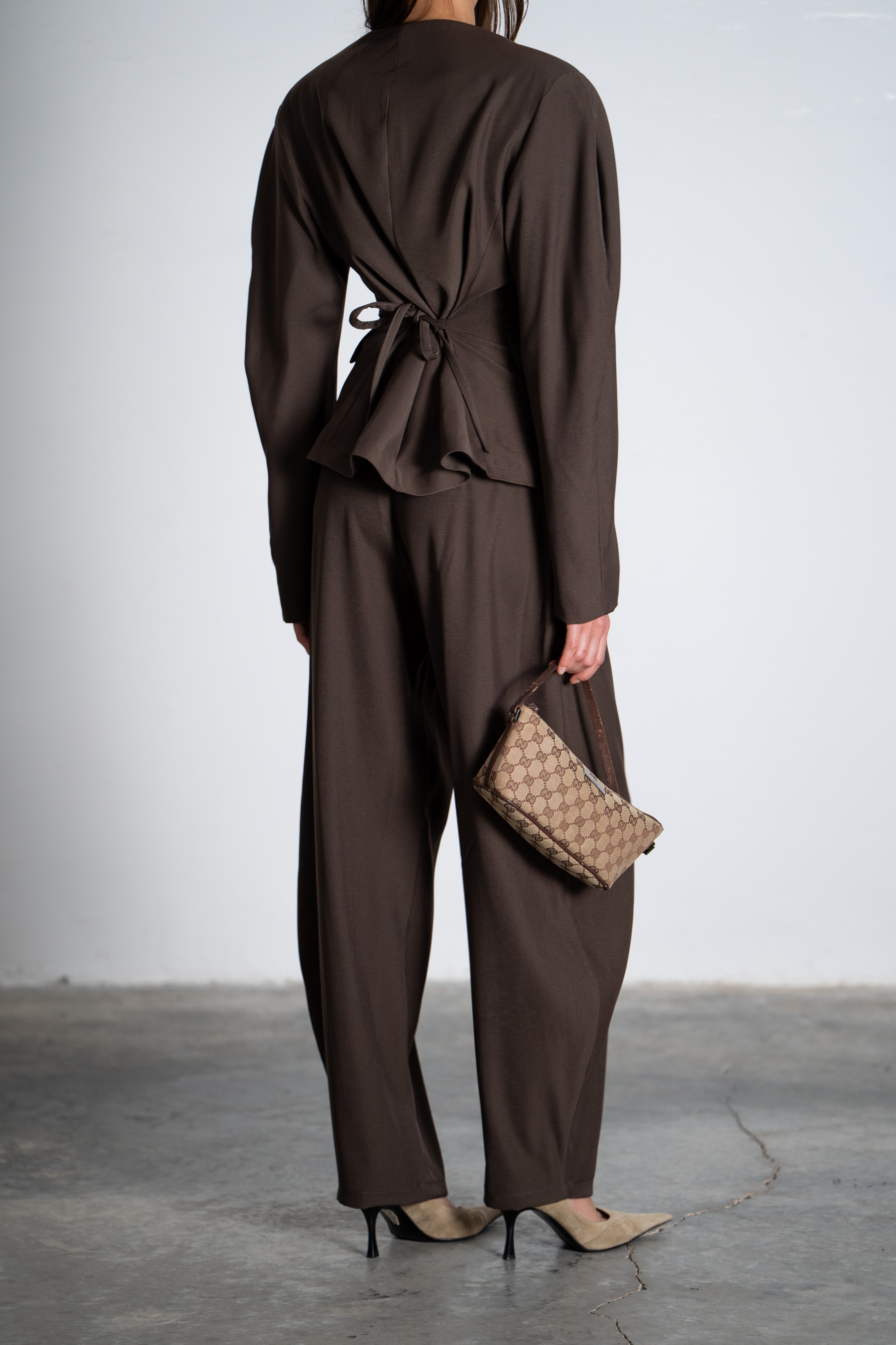 מכנסי טיזר-חום