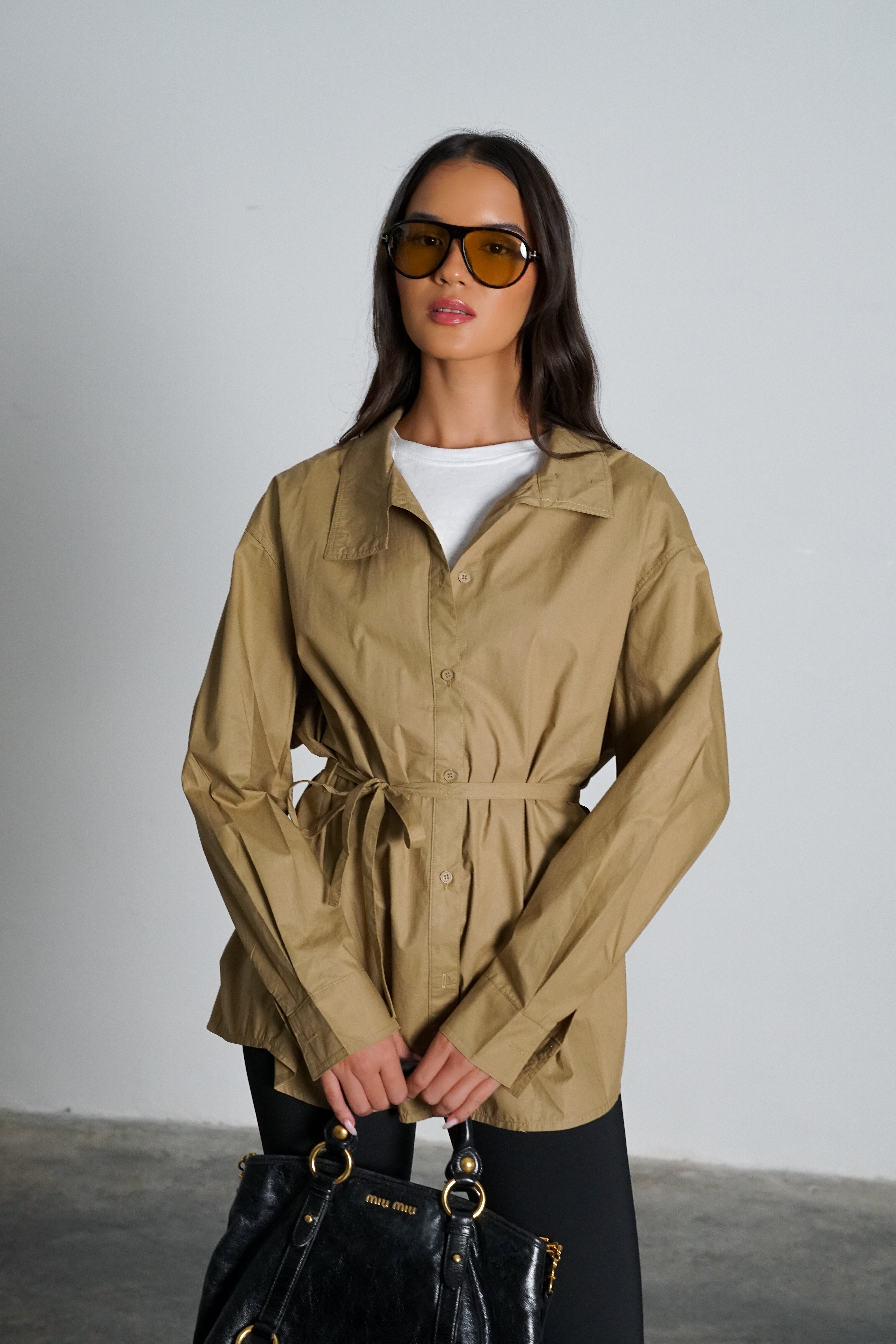 חולצת קרסנט-זית