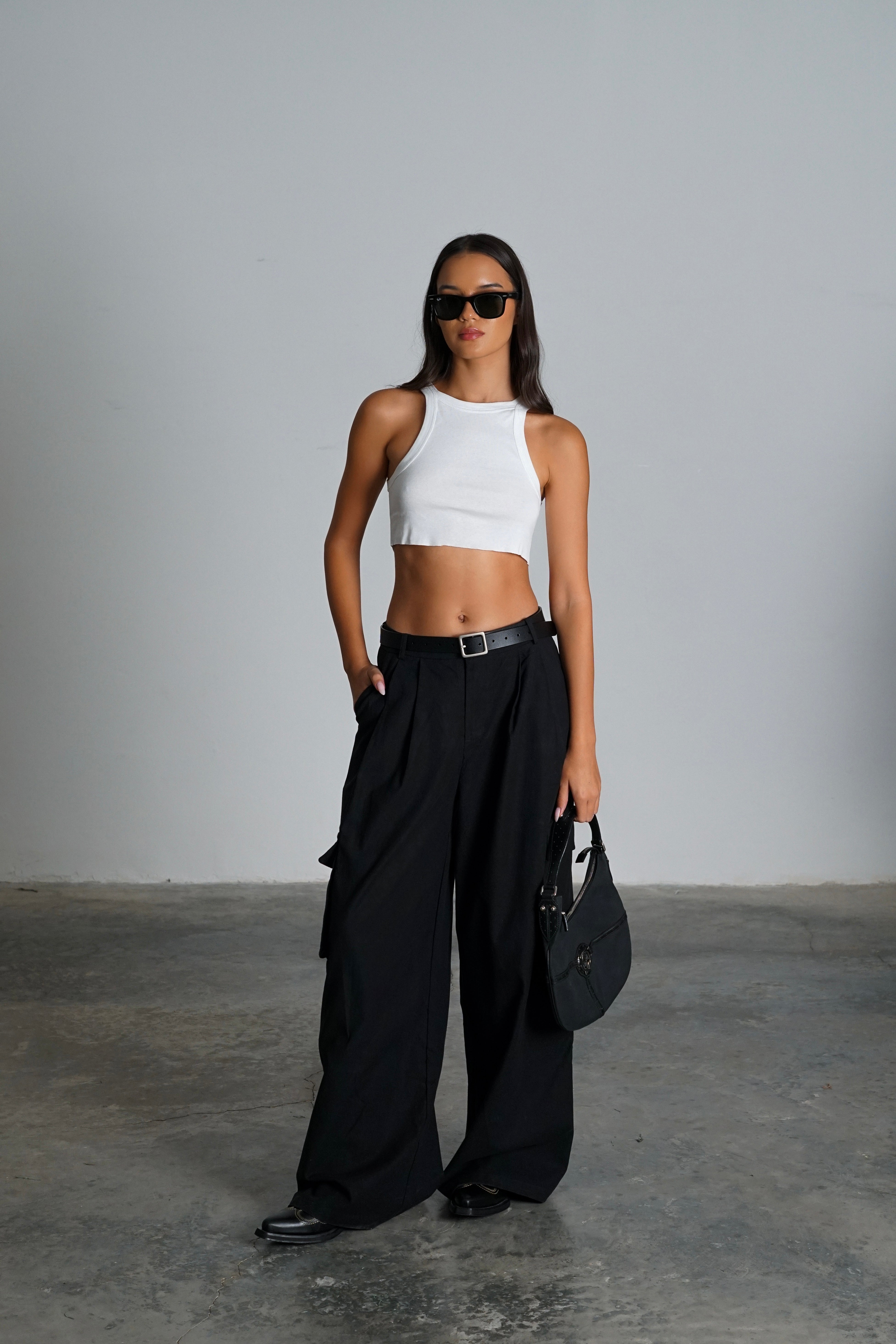 מכנסי בלמין-שחור