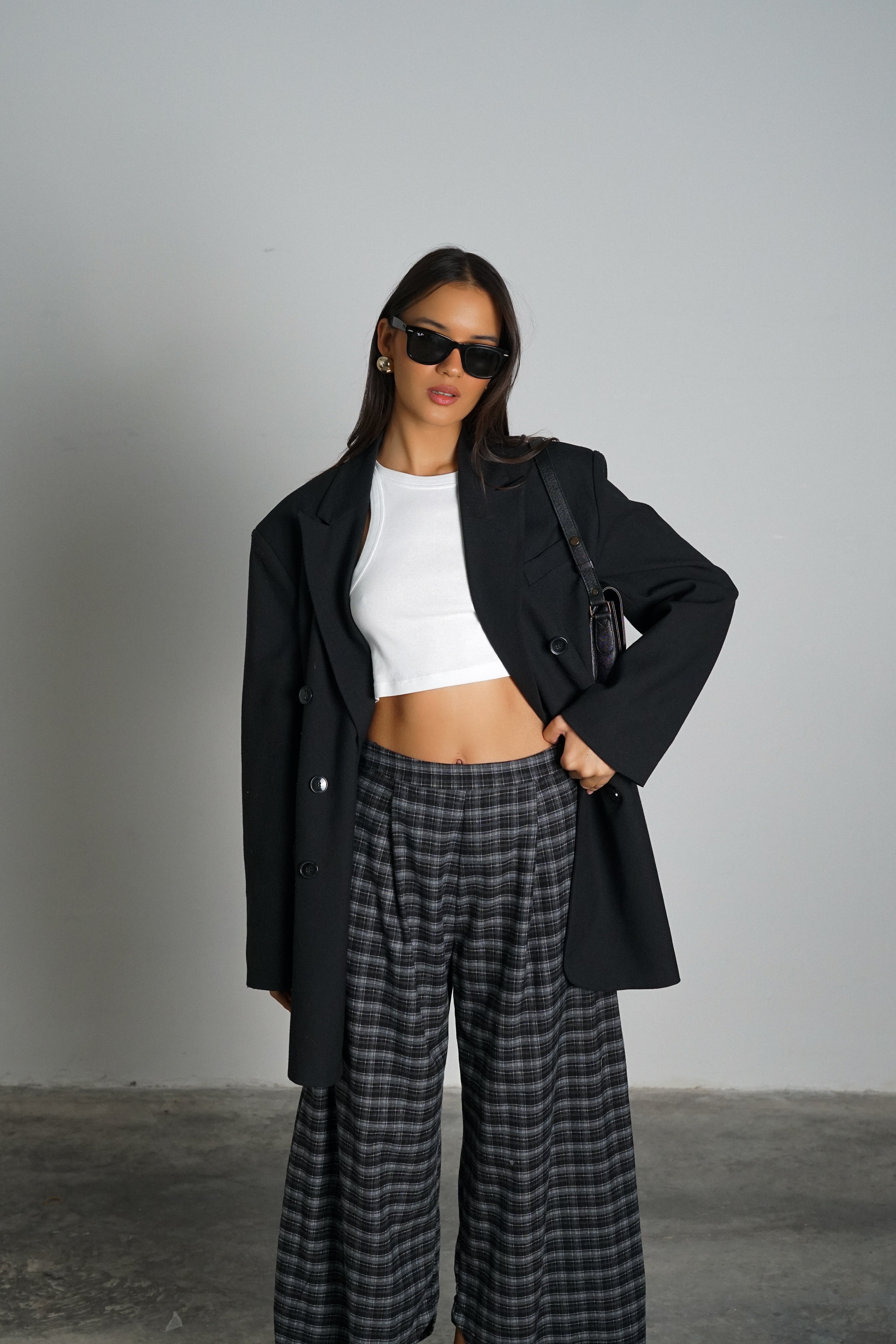 מכנסי אייזיק-שחור