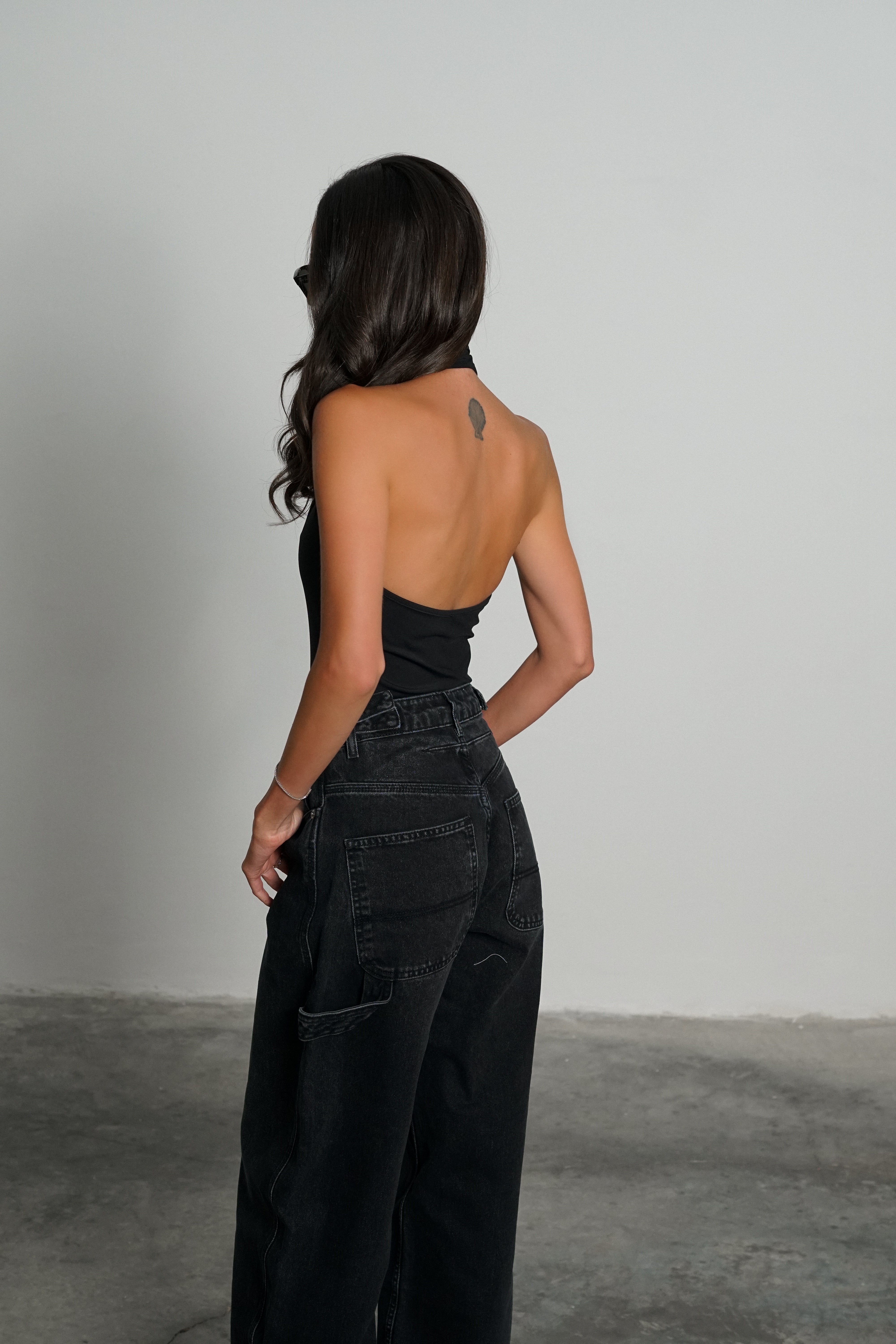 בגד גוף מורג'י-שחור