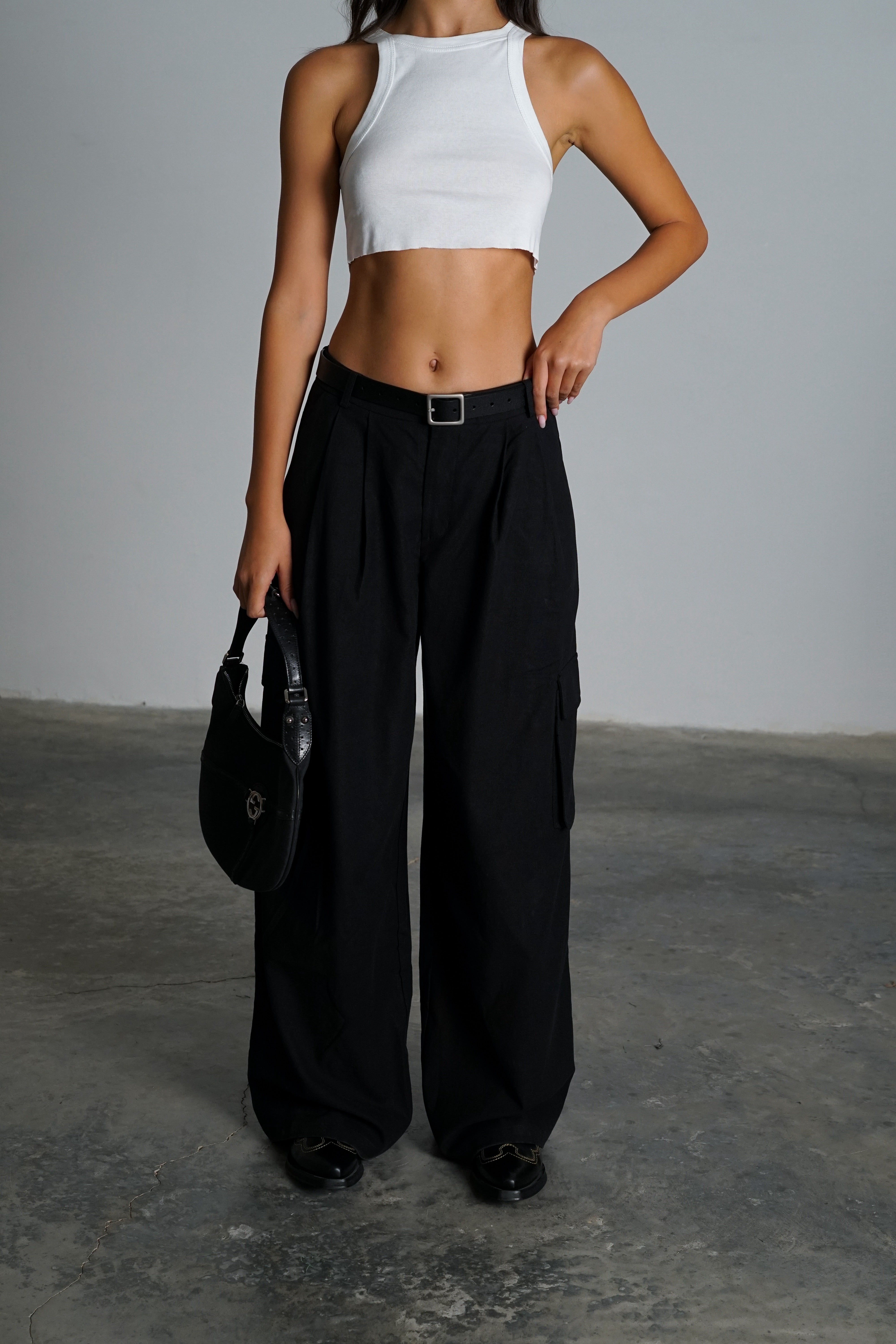 מכנסי בלמין-שחור