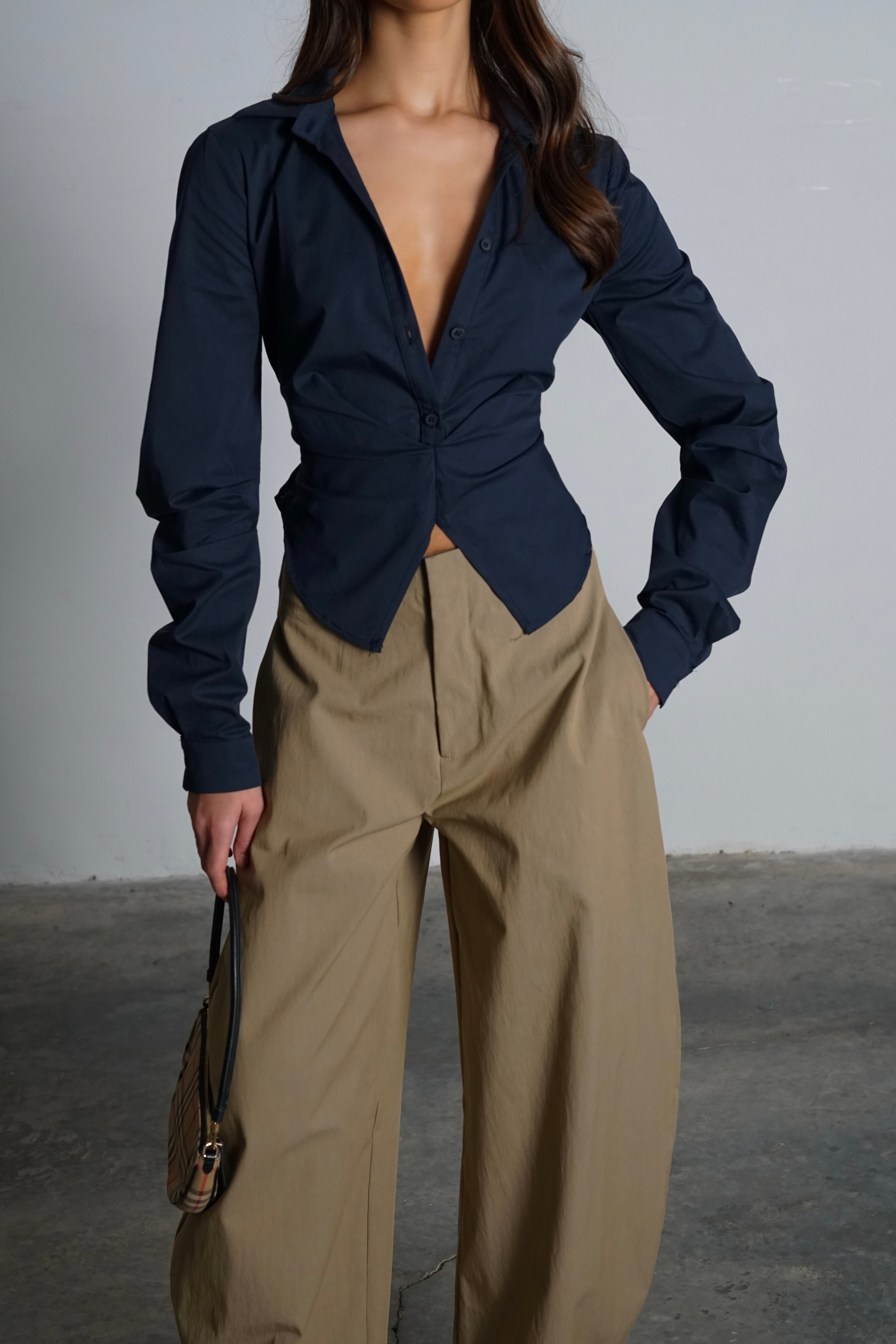 חולצת סאנסה-כחול