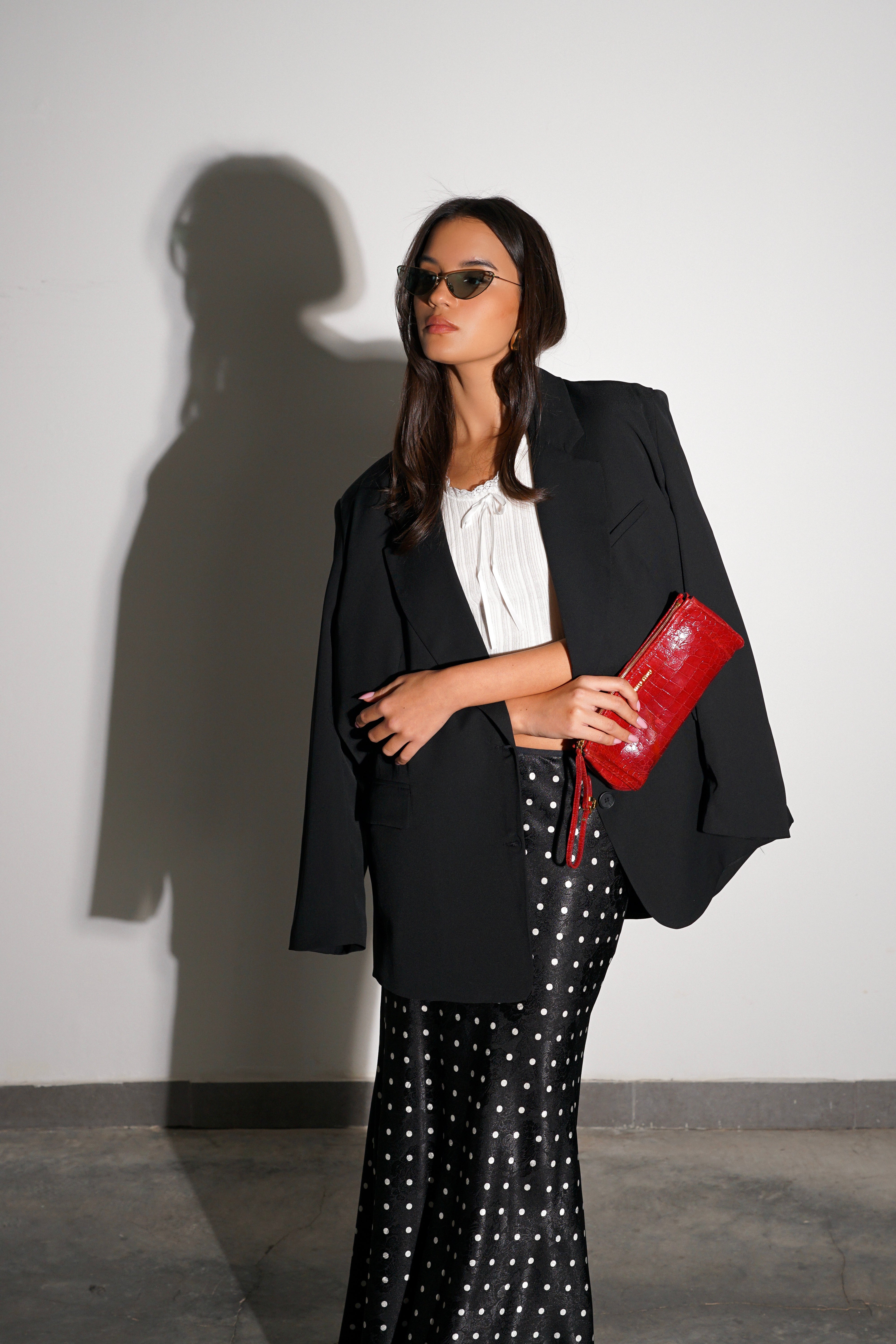 חצאית לואנה-שחור