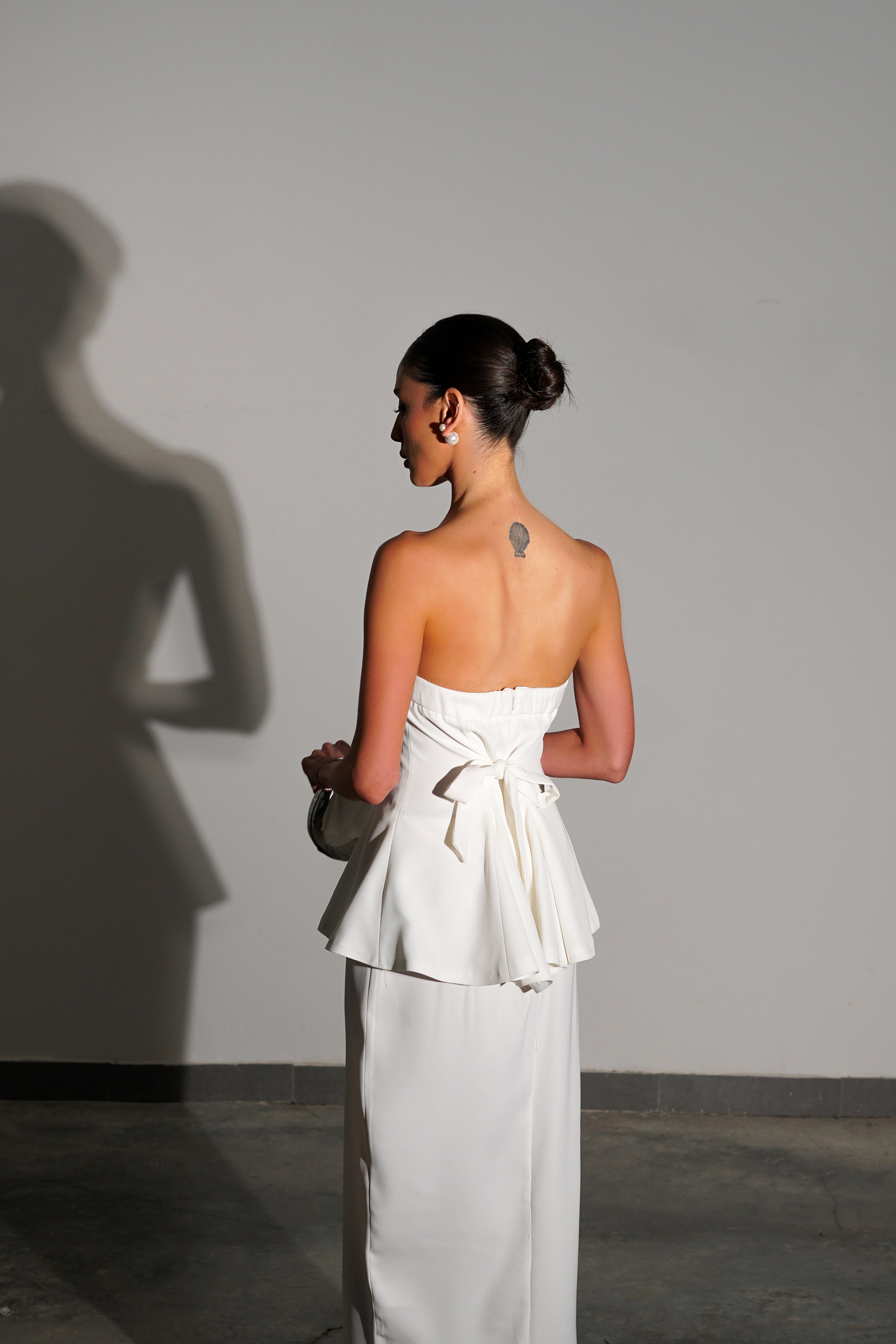 חליפת פנמה-לבן