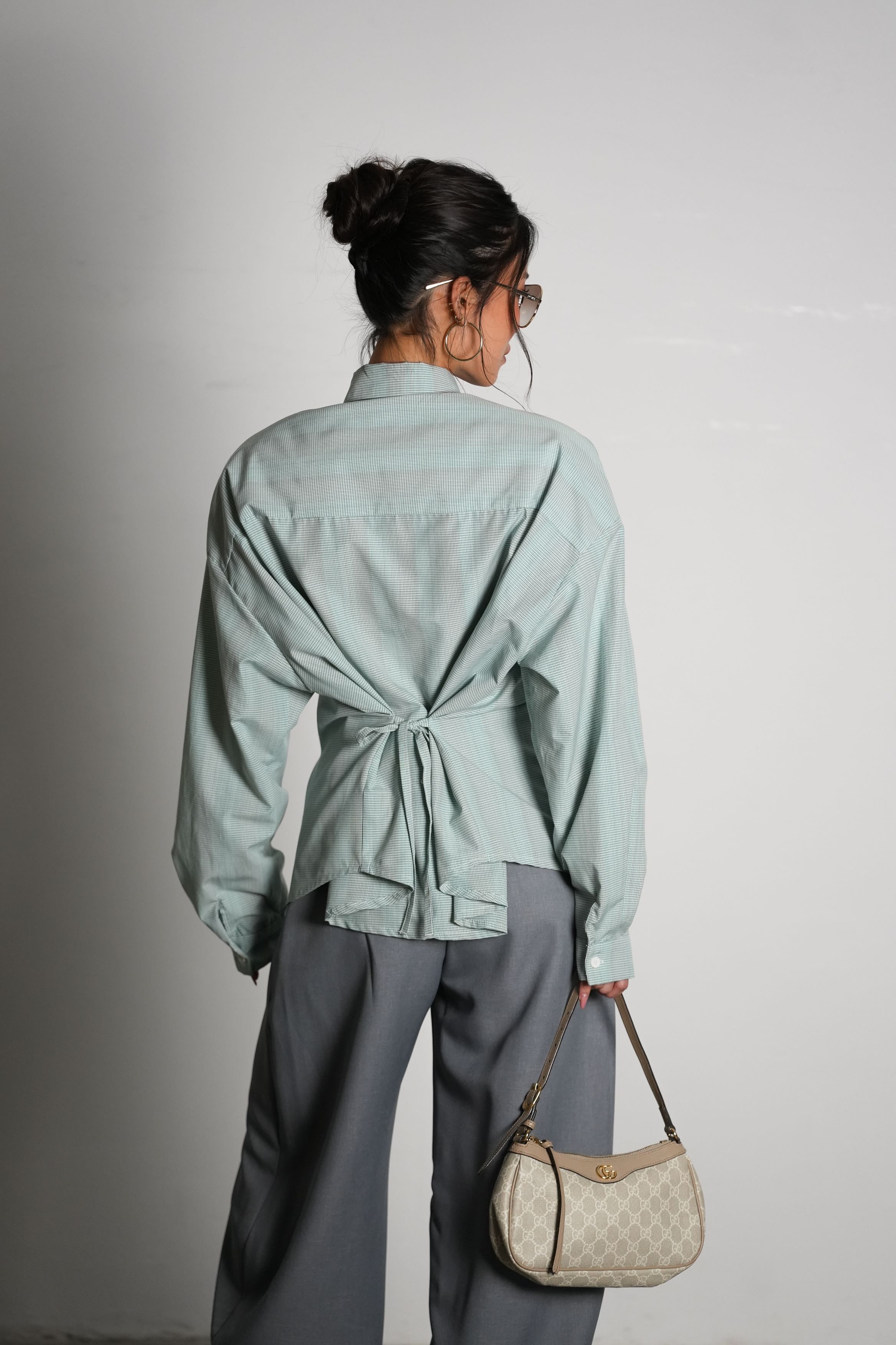 חולצת סילברה-ירוק בהיר