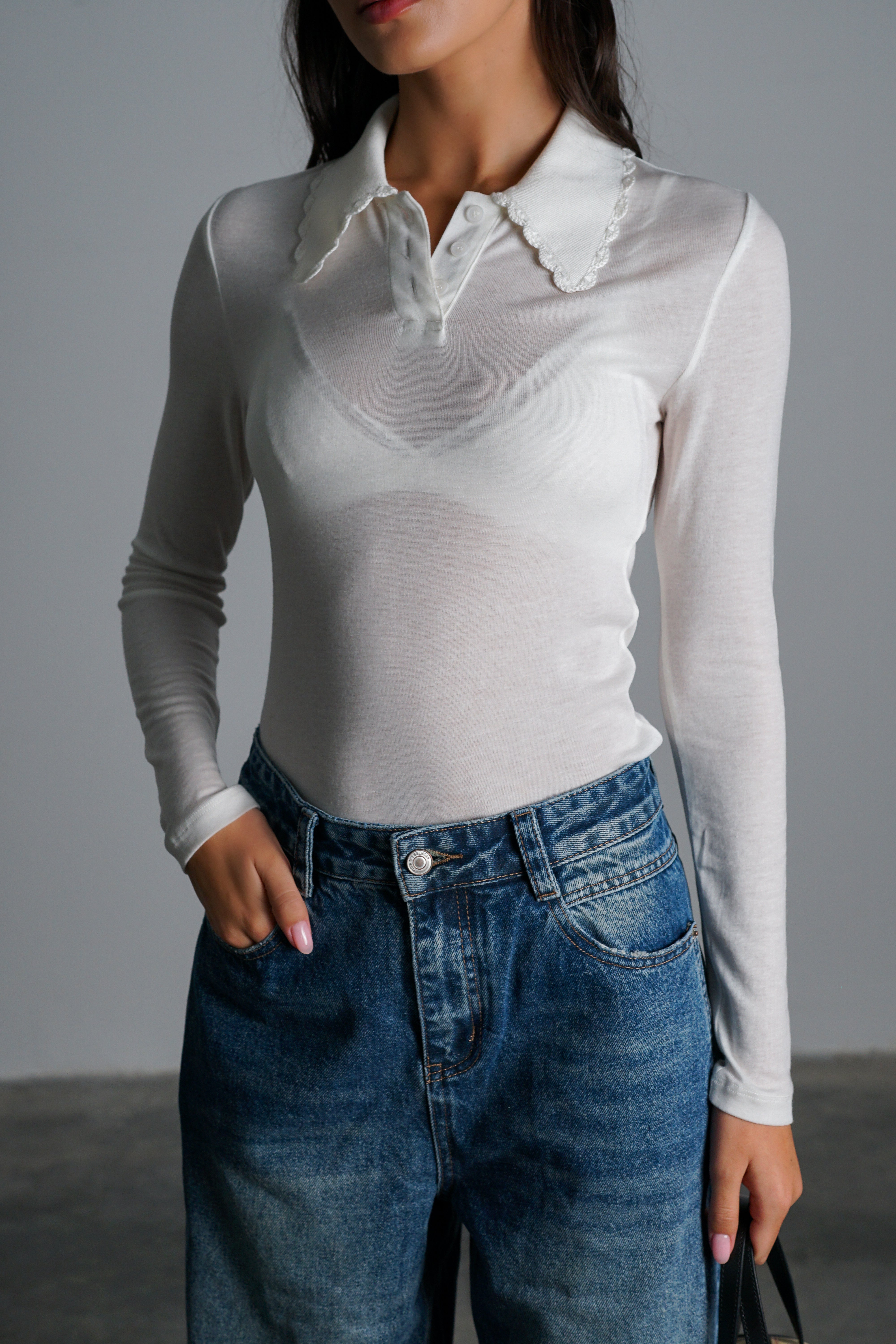 חולצת קיוטו-לבן