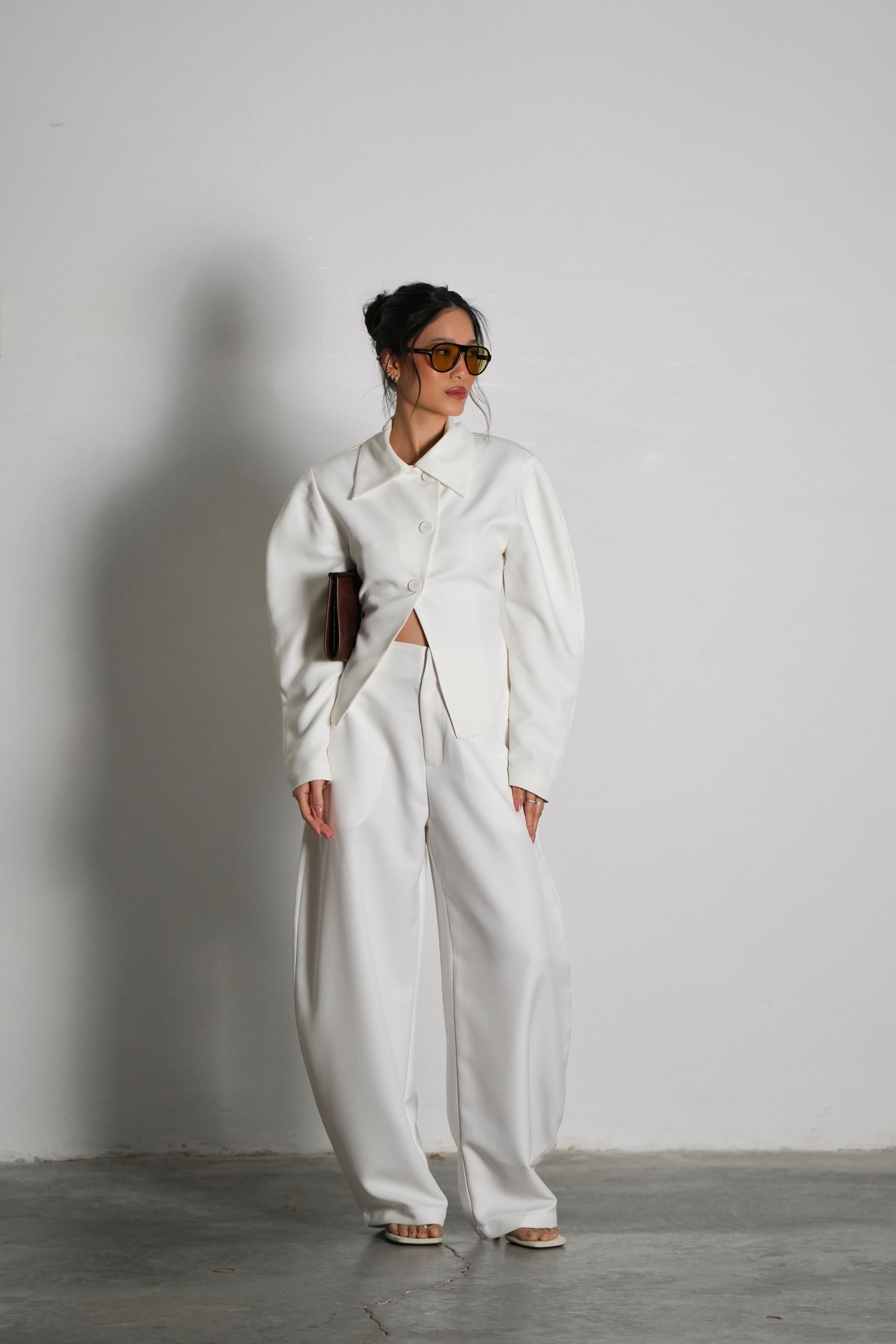 חליפת מידטאון-לבן