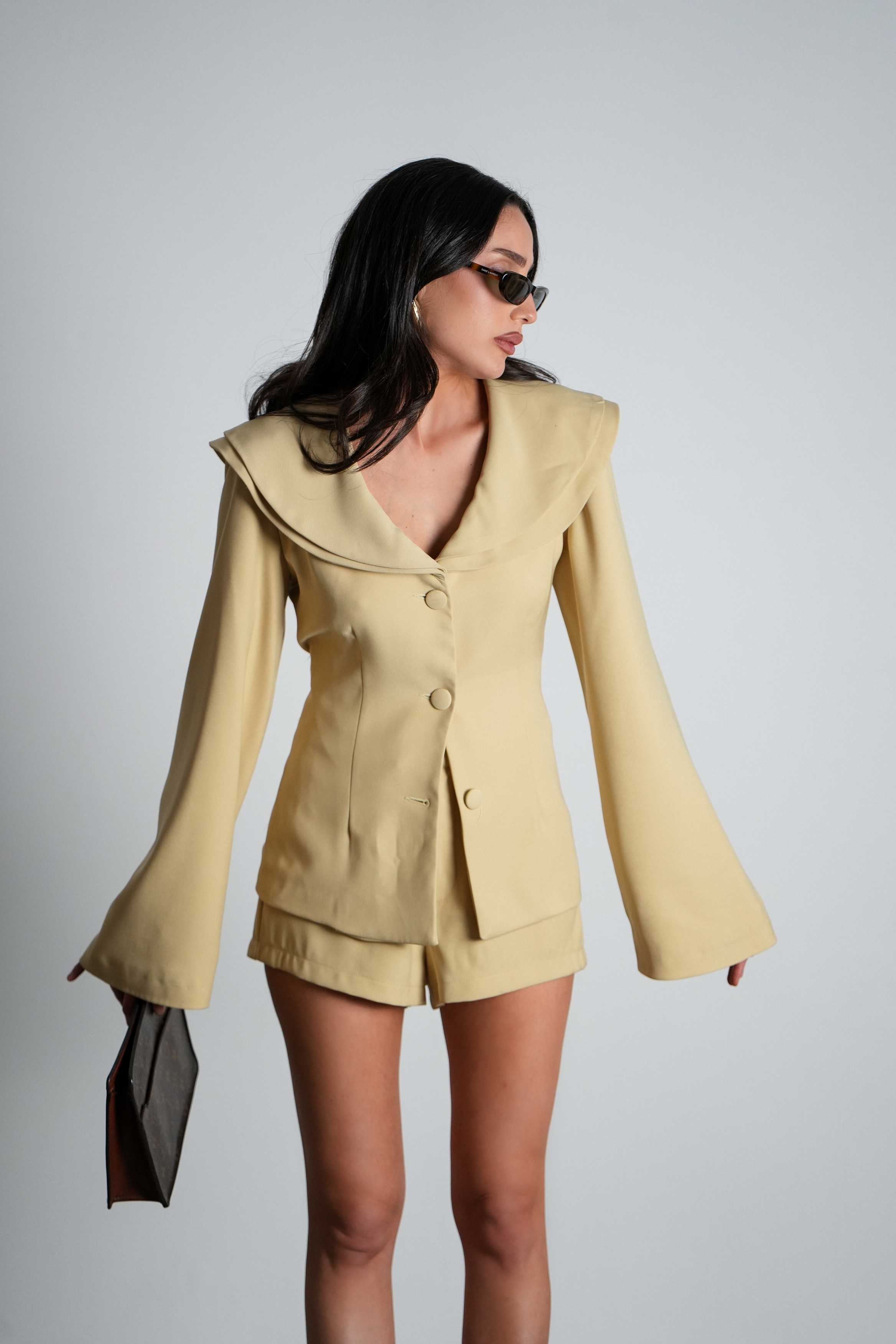 חליפת מונלייט-צהוב בננה