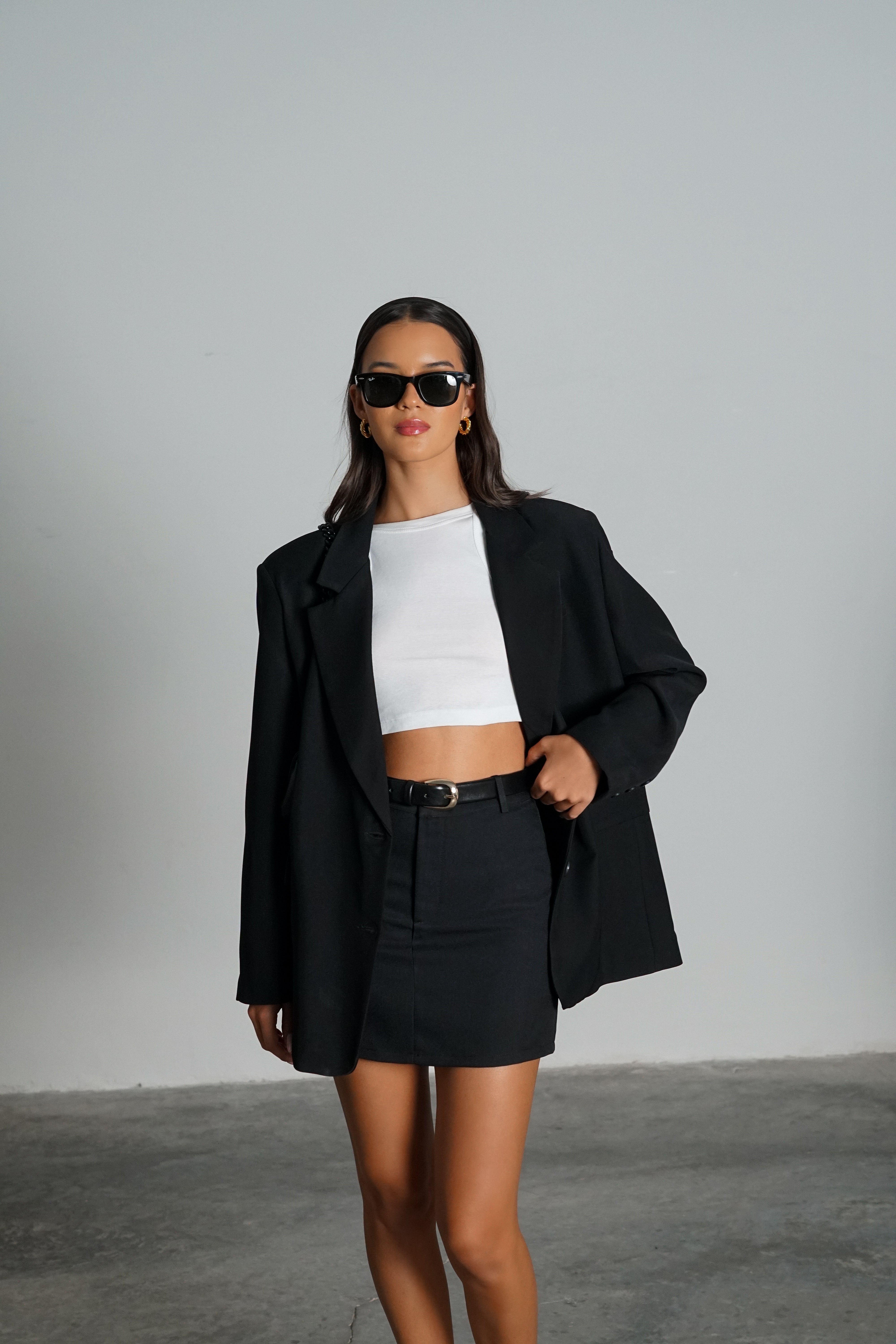 חצאית טיסיה-שחור